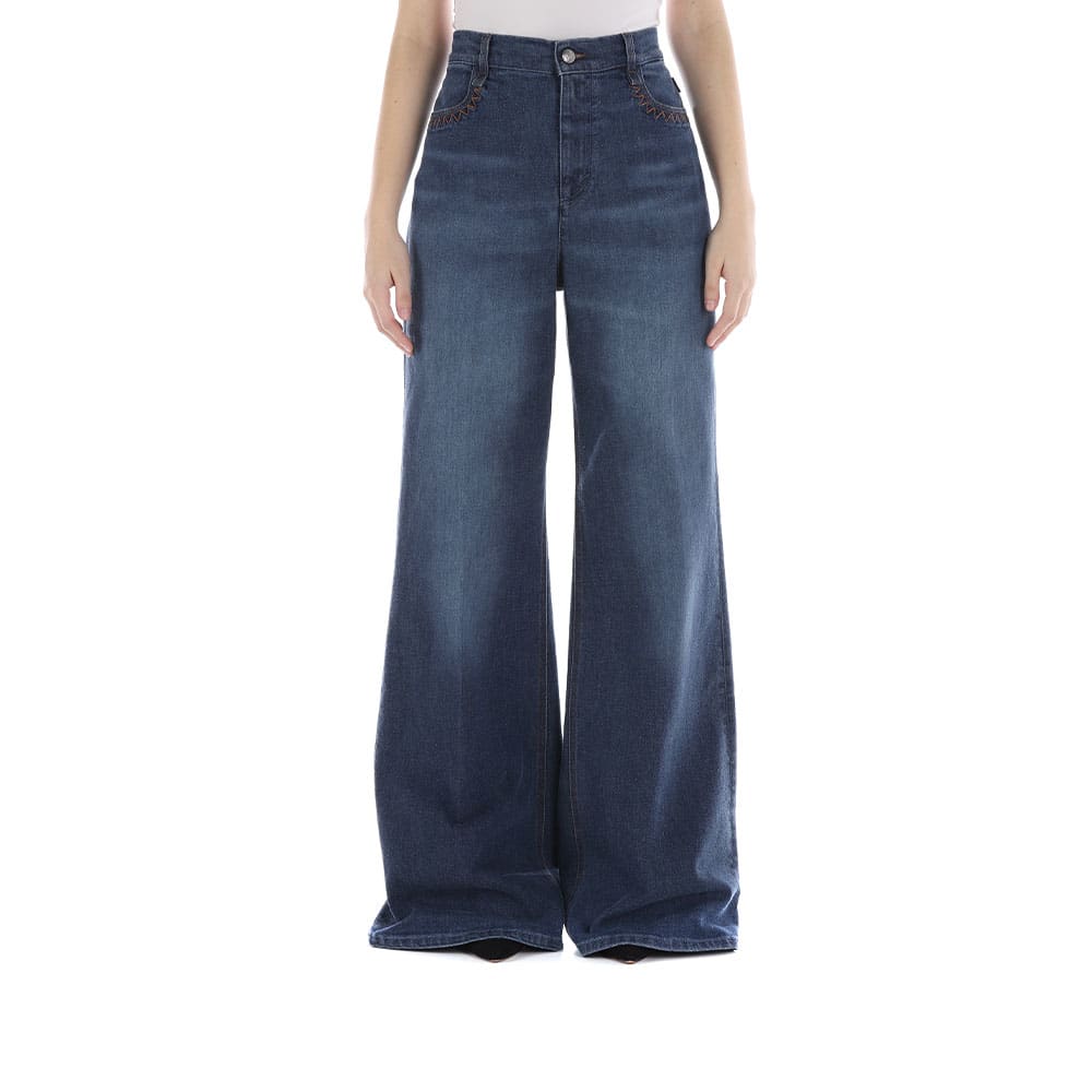 Chloé Wide Flare Jeans