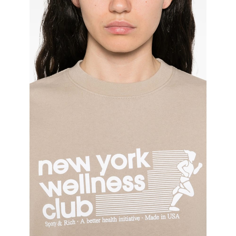 Sporty & Rich Sweater In Neutral