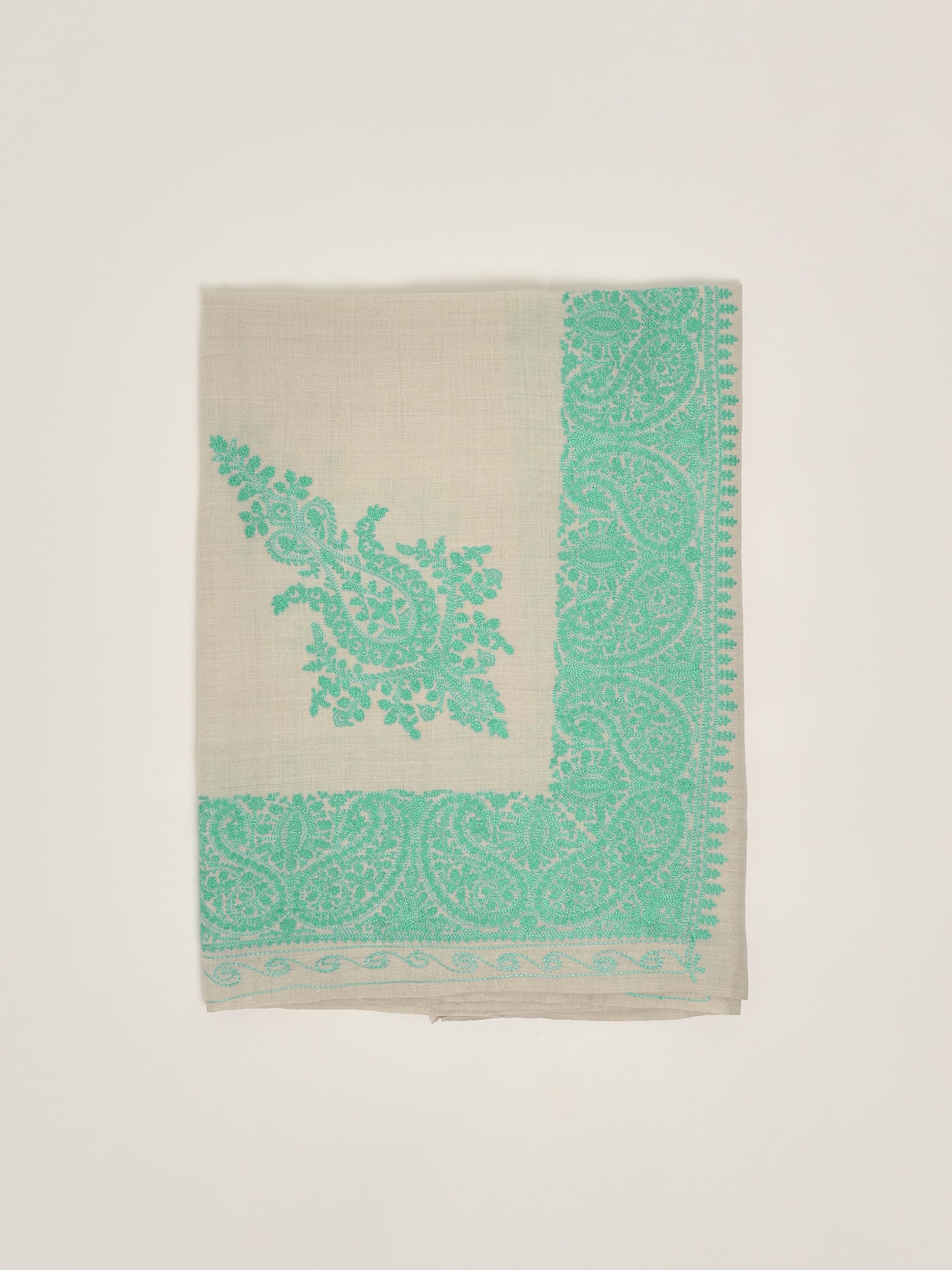Maliparmi Wool Shawl In Green