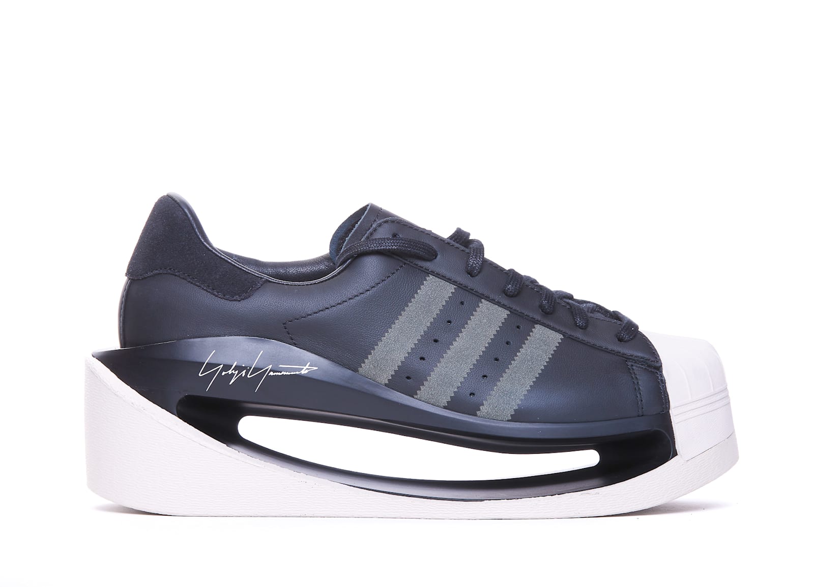 Shop Y-3 Gendo Superstar Sneakers In Black