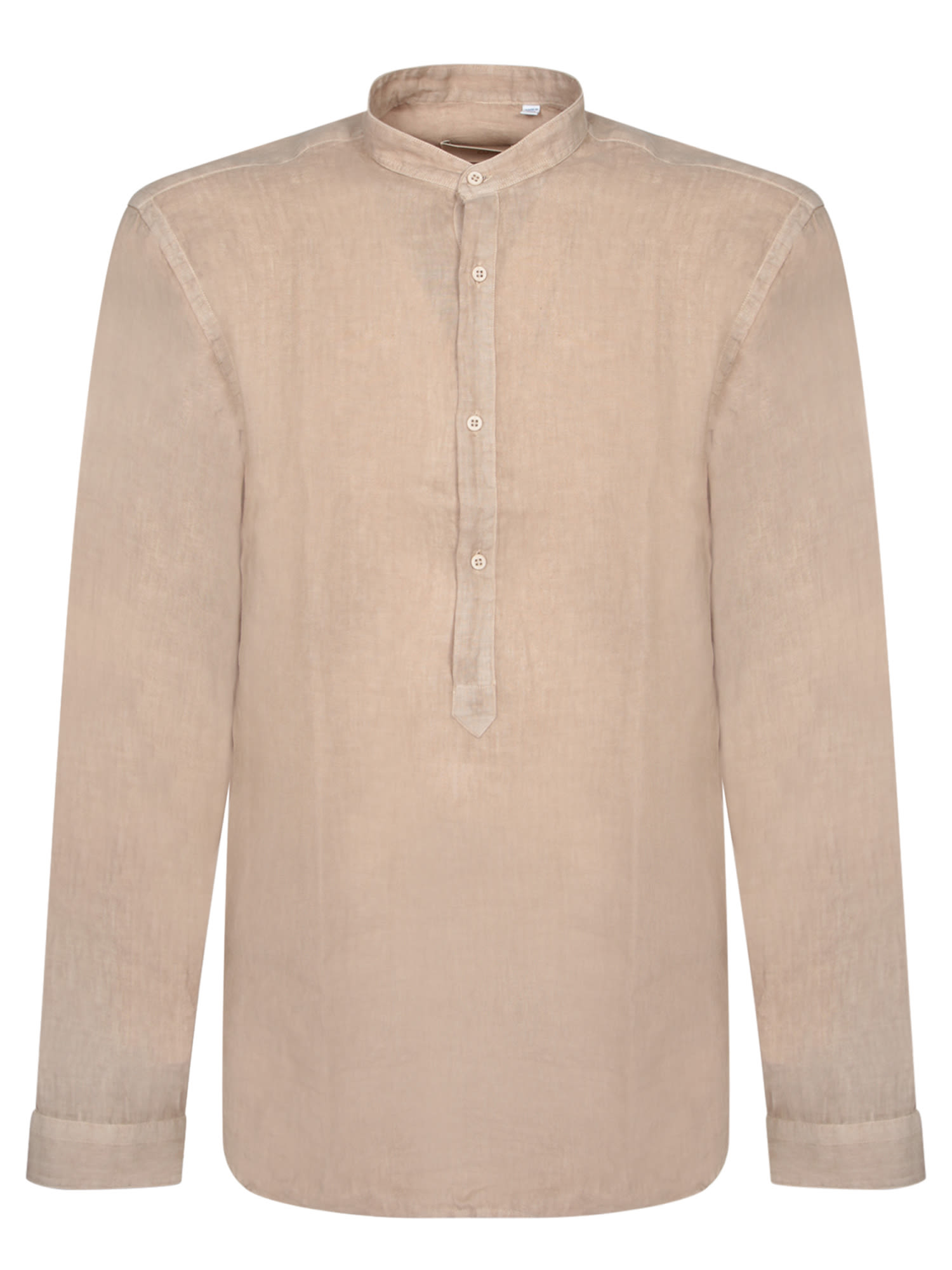 Linen Shirt In Beige