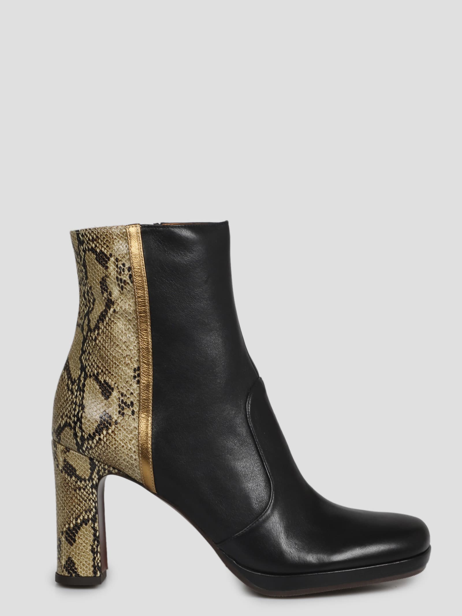 CHIE MIHARA UKEDA ANKLE BOOTS