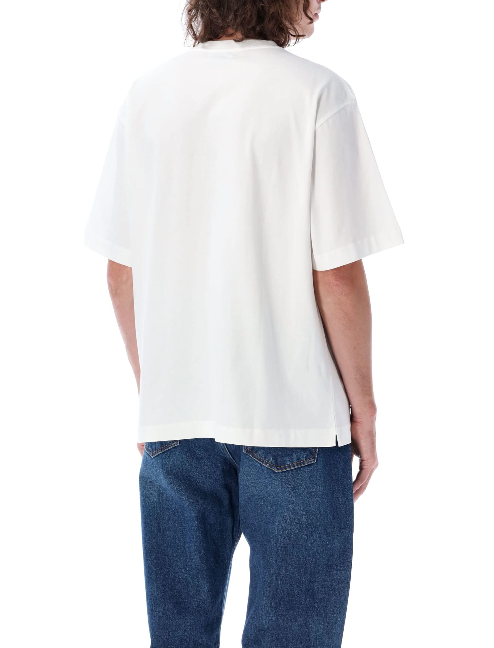 Shop Off-white Off Stamp Skate T-shirt In White