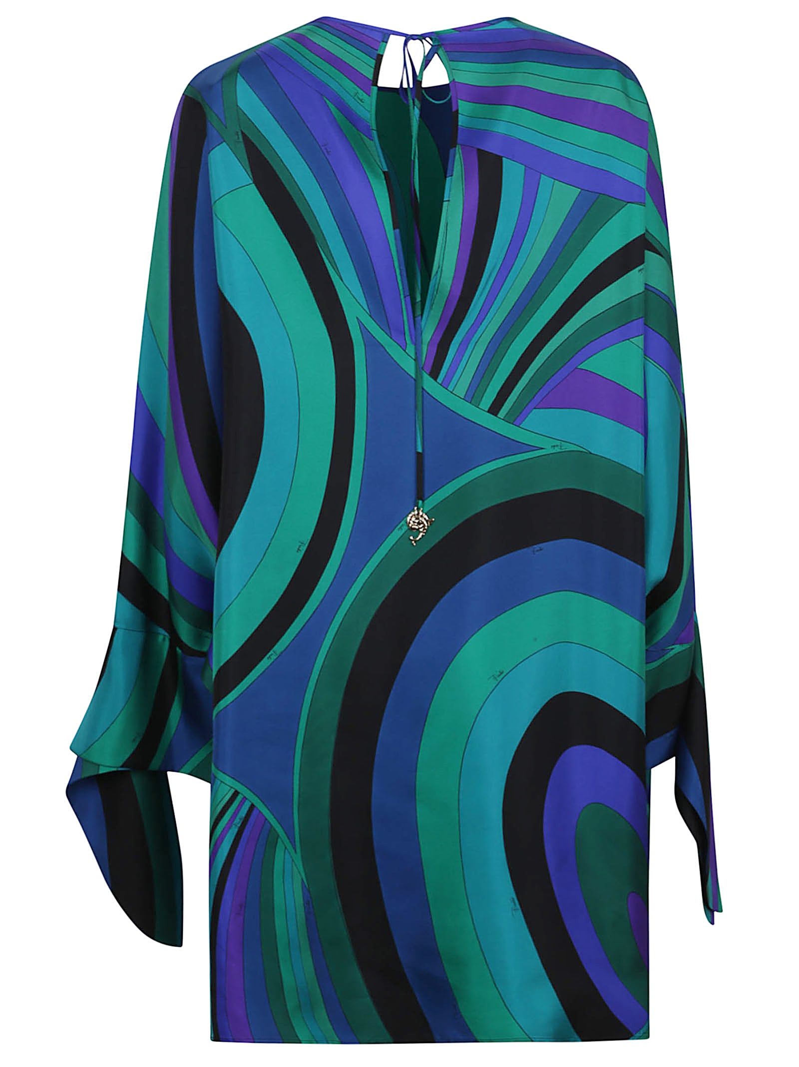 Pucci Caftano - Silk Twill In Multi