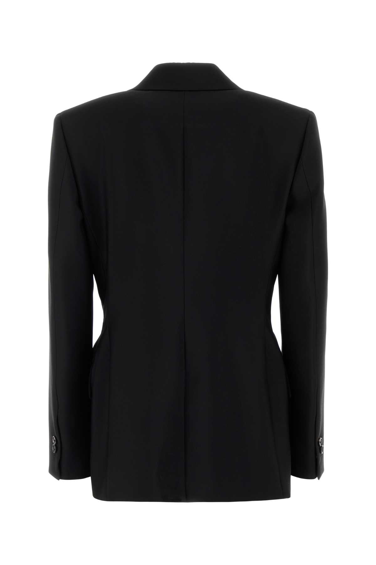 Bottega Veneta Wool Blazer With Front Flap Pockets