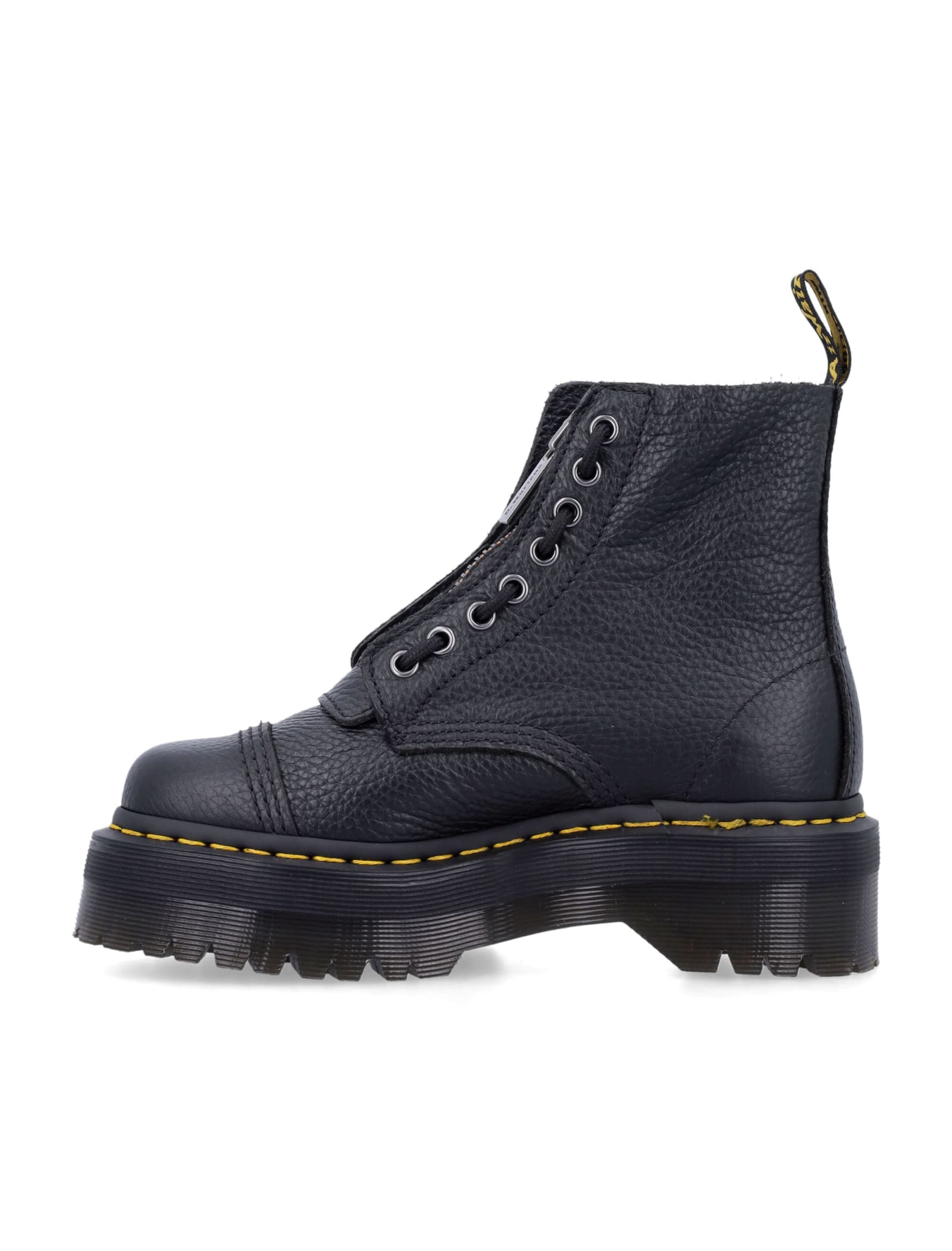 Shop Dr. Martens' Sinclair Platform Boots In Black