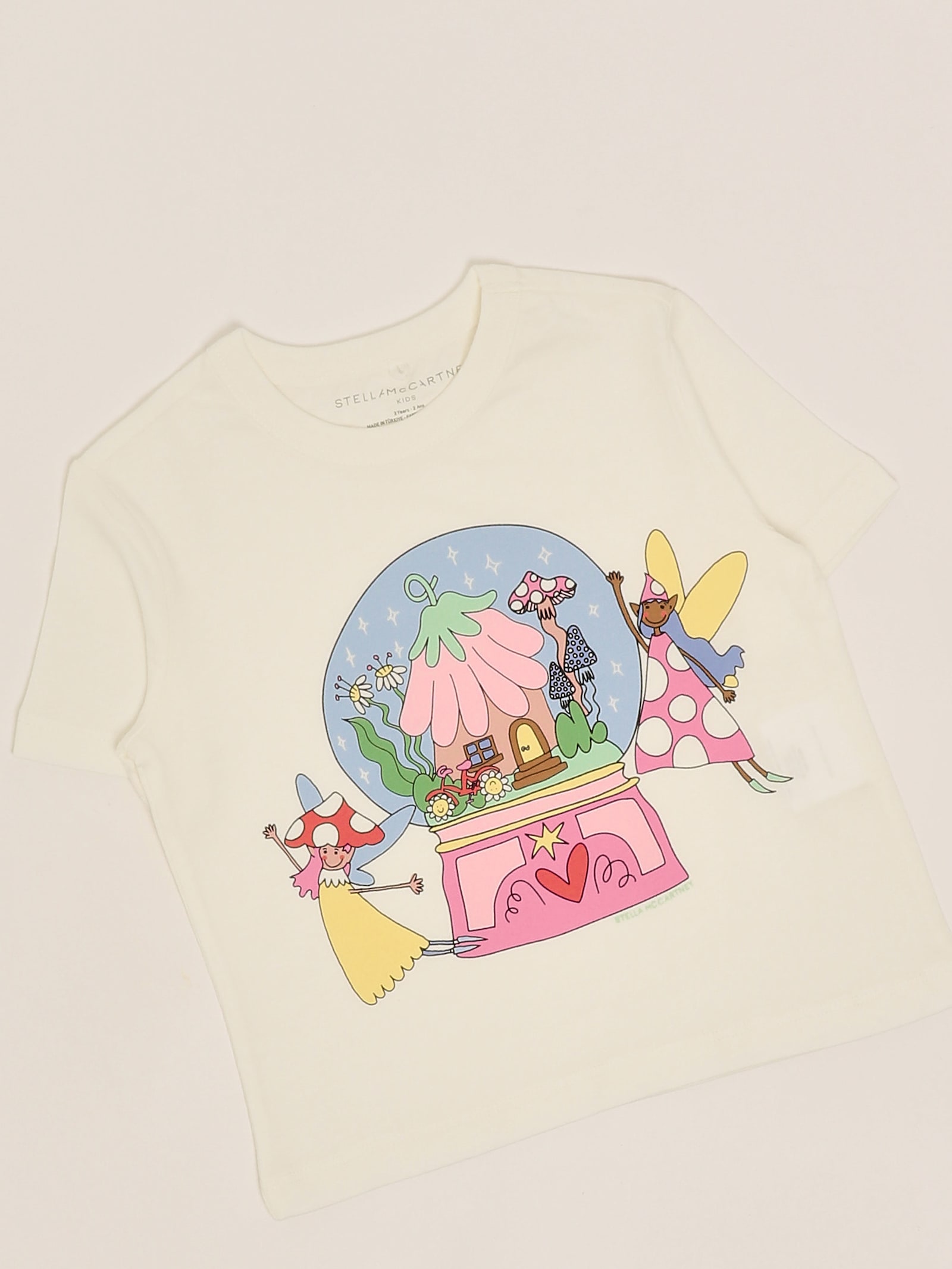 Stella Mccartney T-shirt T-shirt In Neutral