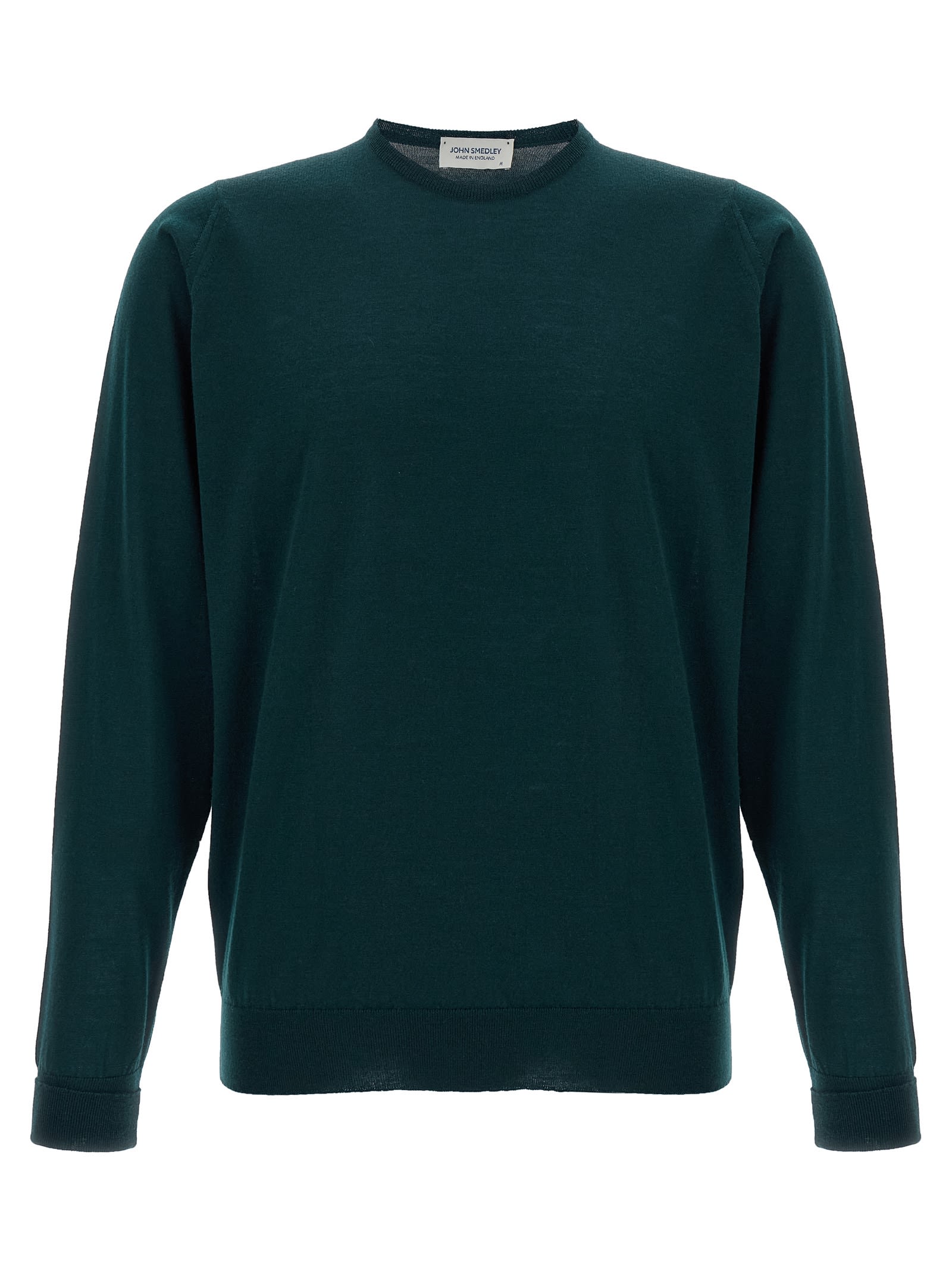John Smedley Lundy Wool Jumper In Green