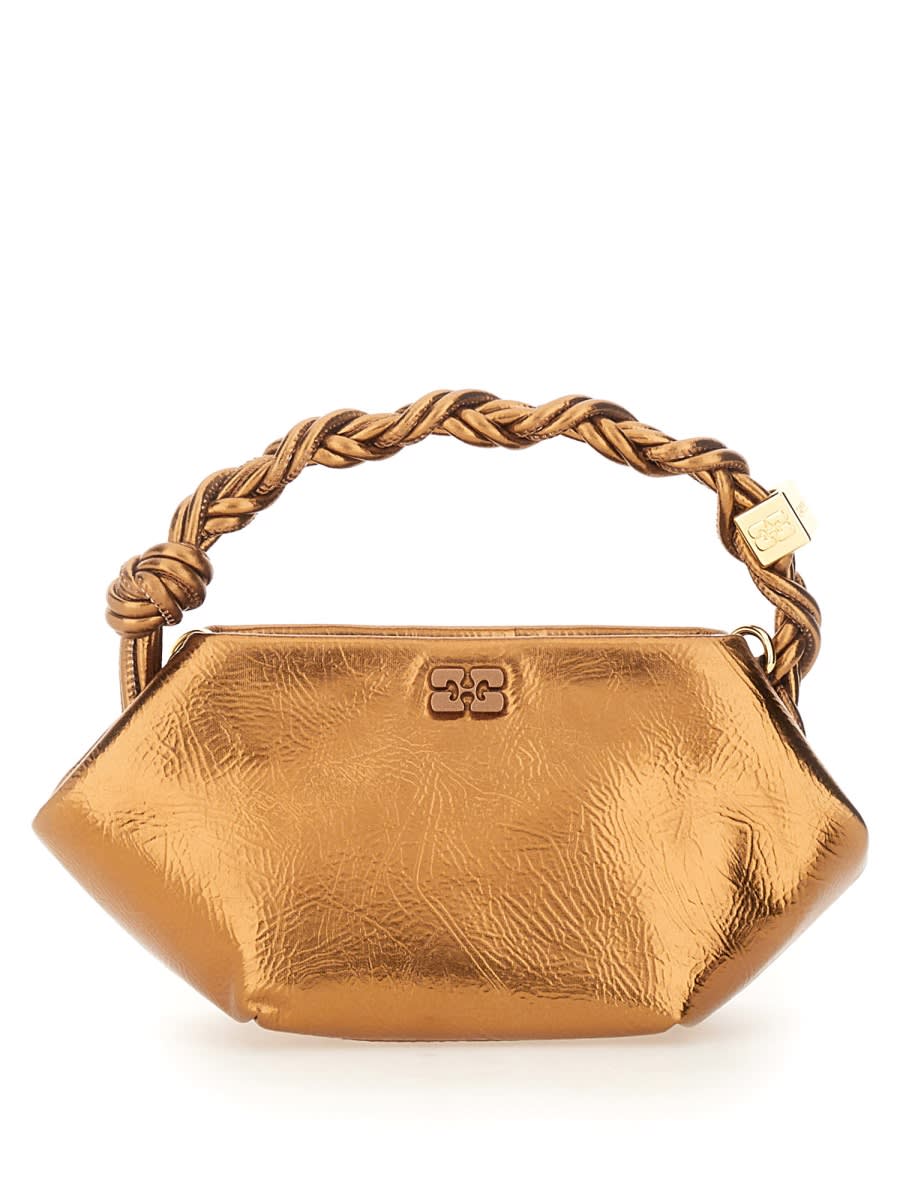 Ganni Bag Bou Small In Gold