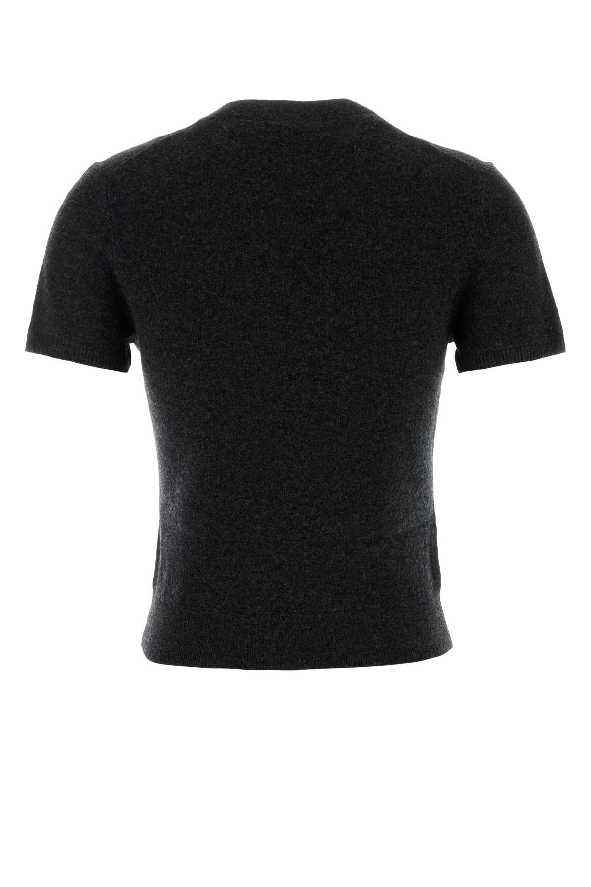 Alexander Wang T T By Alexander Wang Charcoal Wool Sweater In Gray