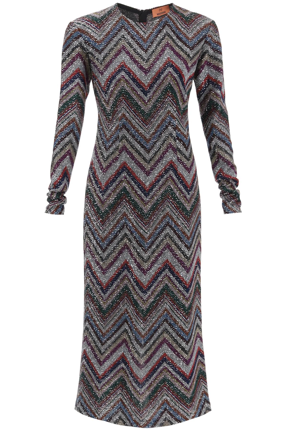 Crewneck Knitted Maxi Dress