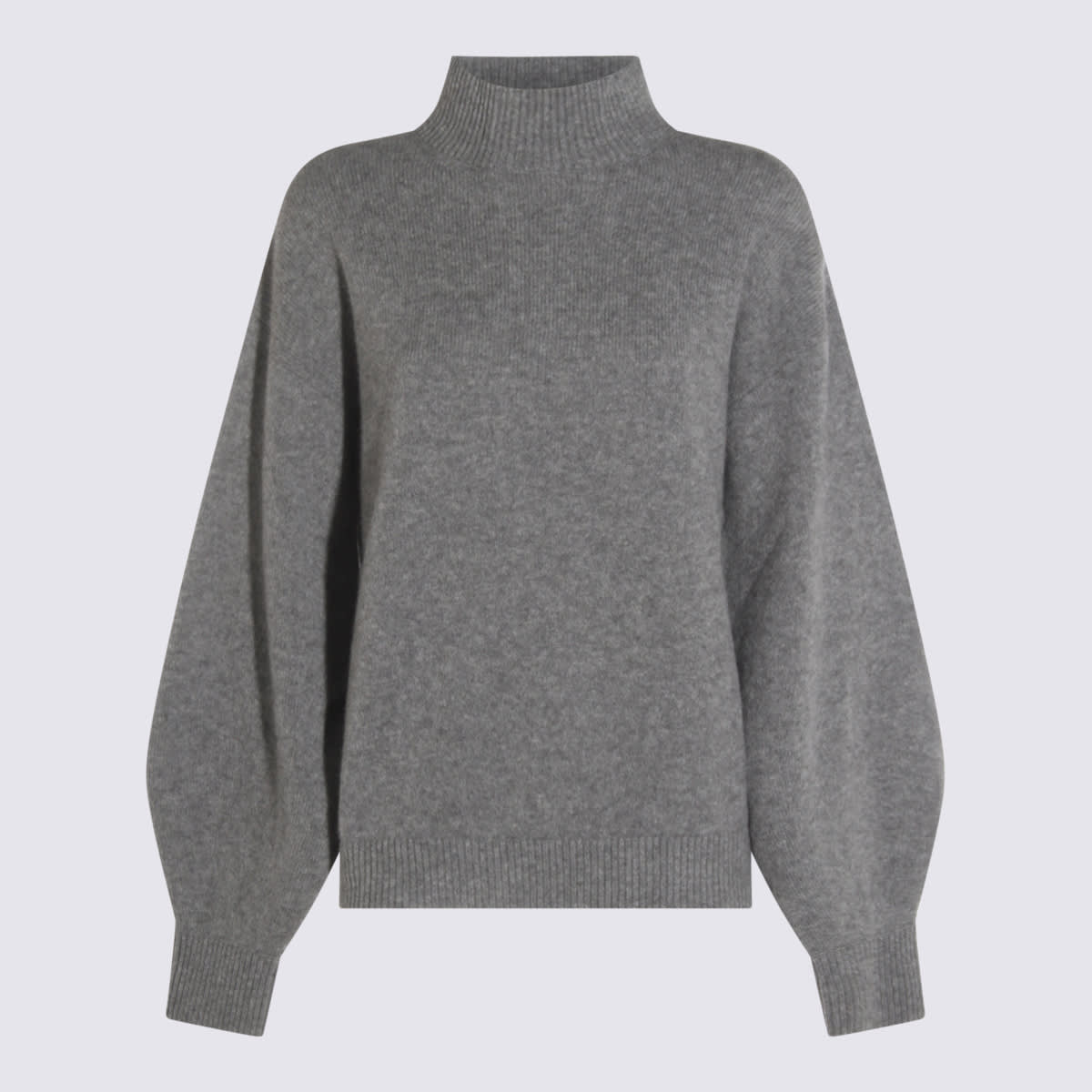 Grey Wool Knitwear