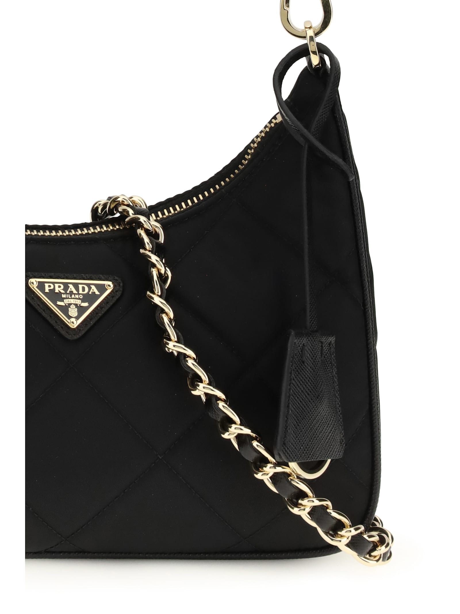 Prada Re-edition Re-nylon Shoulder Bag In Purple