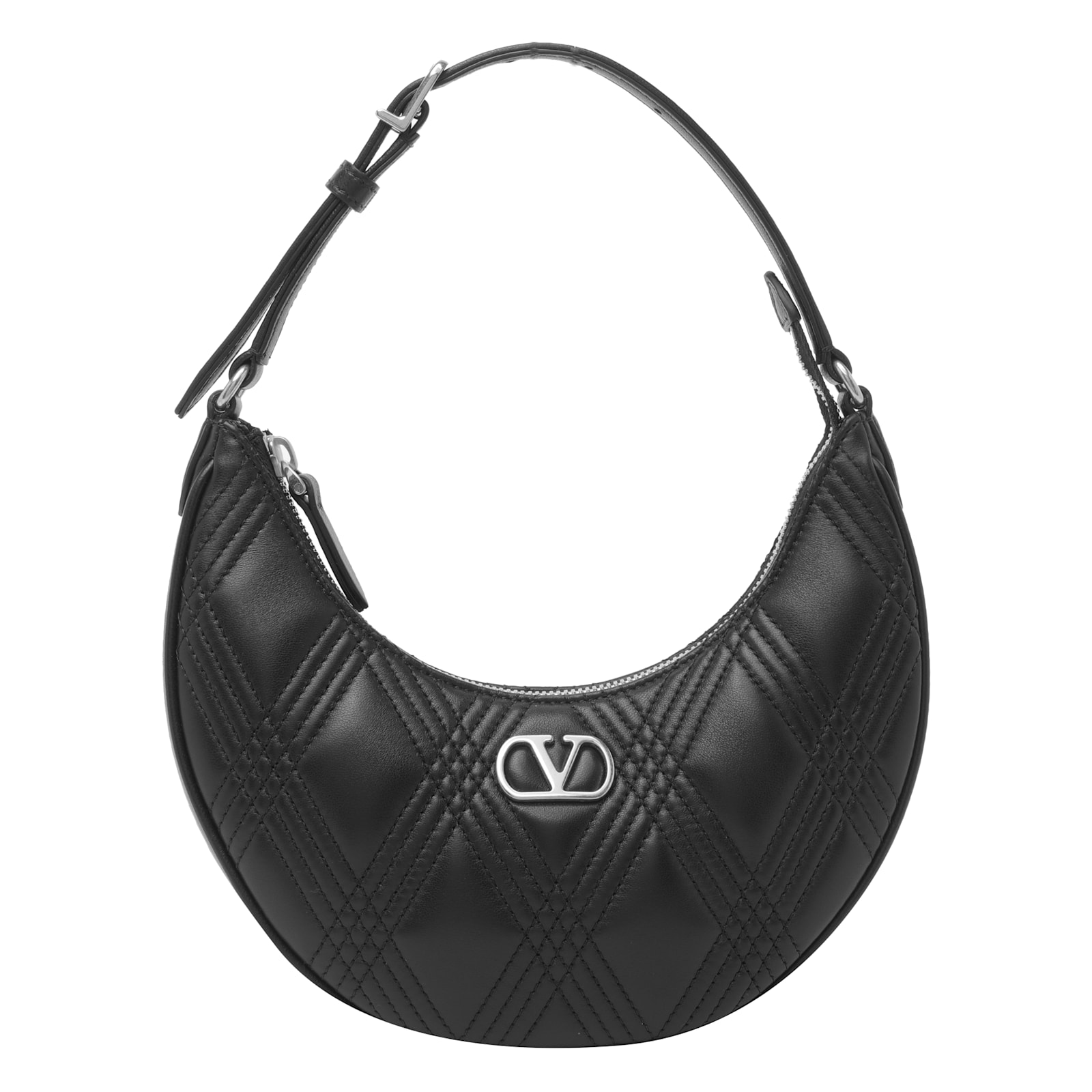 Valentino Garavani Women Quiltie 67 Hobo Bag In Black