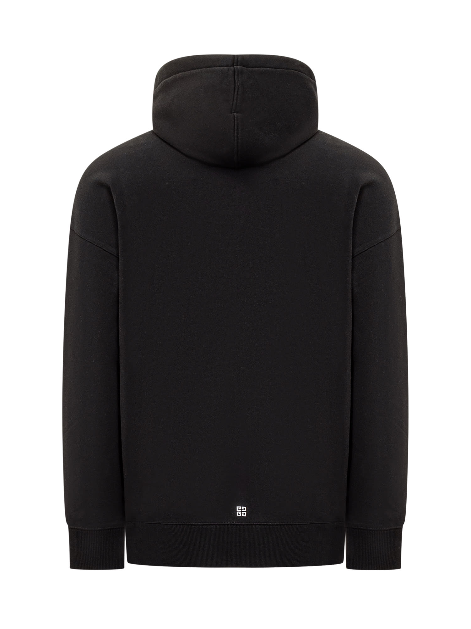 Shop Givenchy Hoodie With  Logo In Black