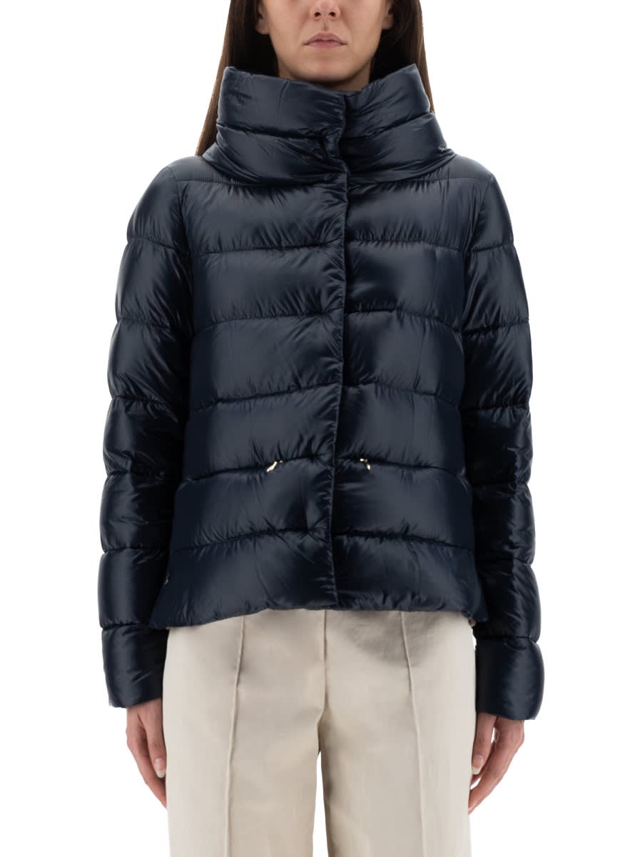 Herno Ultralight Nylon Hood In Black