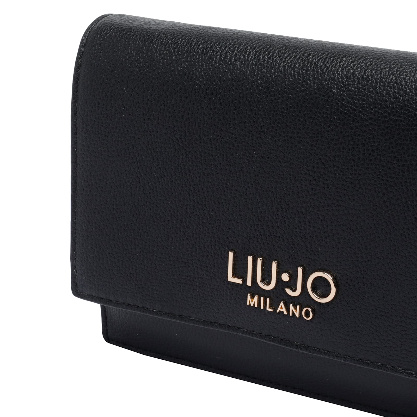 Liu •jo Xs Logo Cross Body Bag In Black