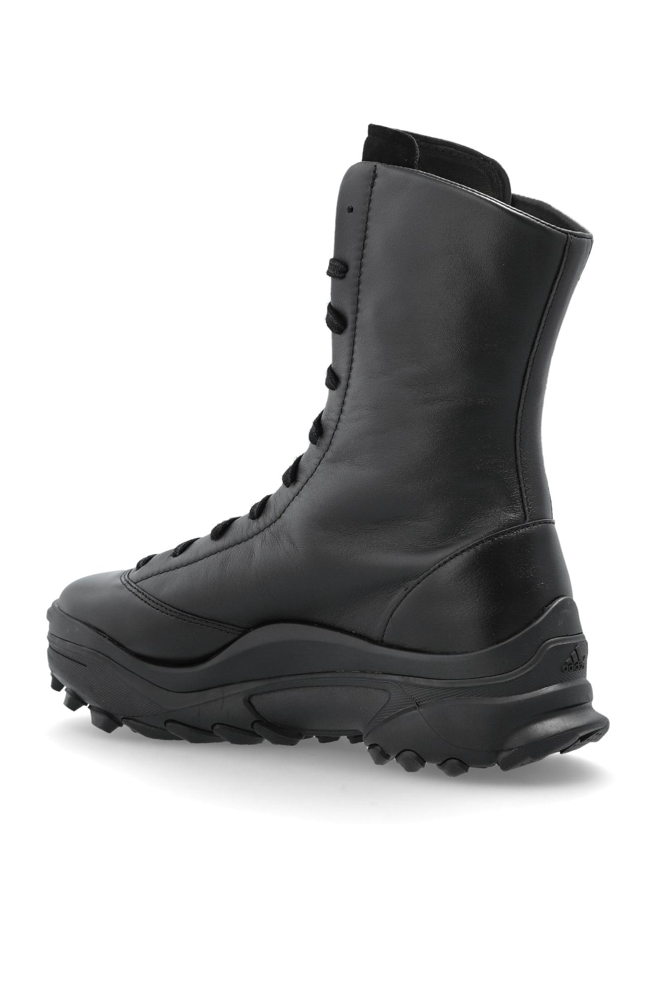 Y-3 Gsg9 Hi Ankle Boots In Black