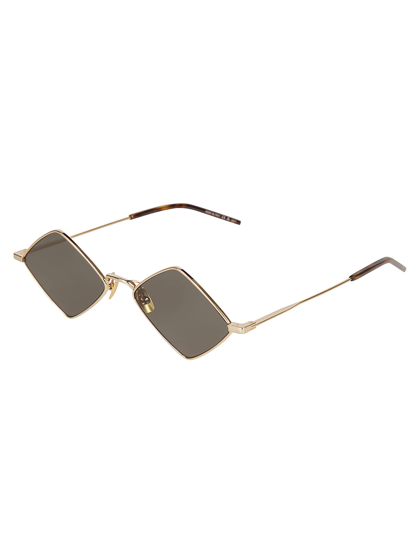 Saint Laurent Sl 302 Lisa Sunglasses In Gold/grey