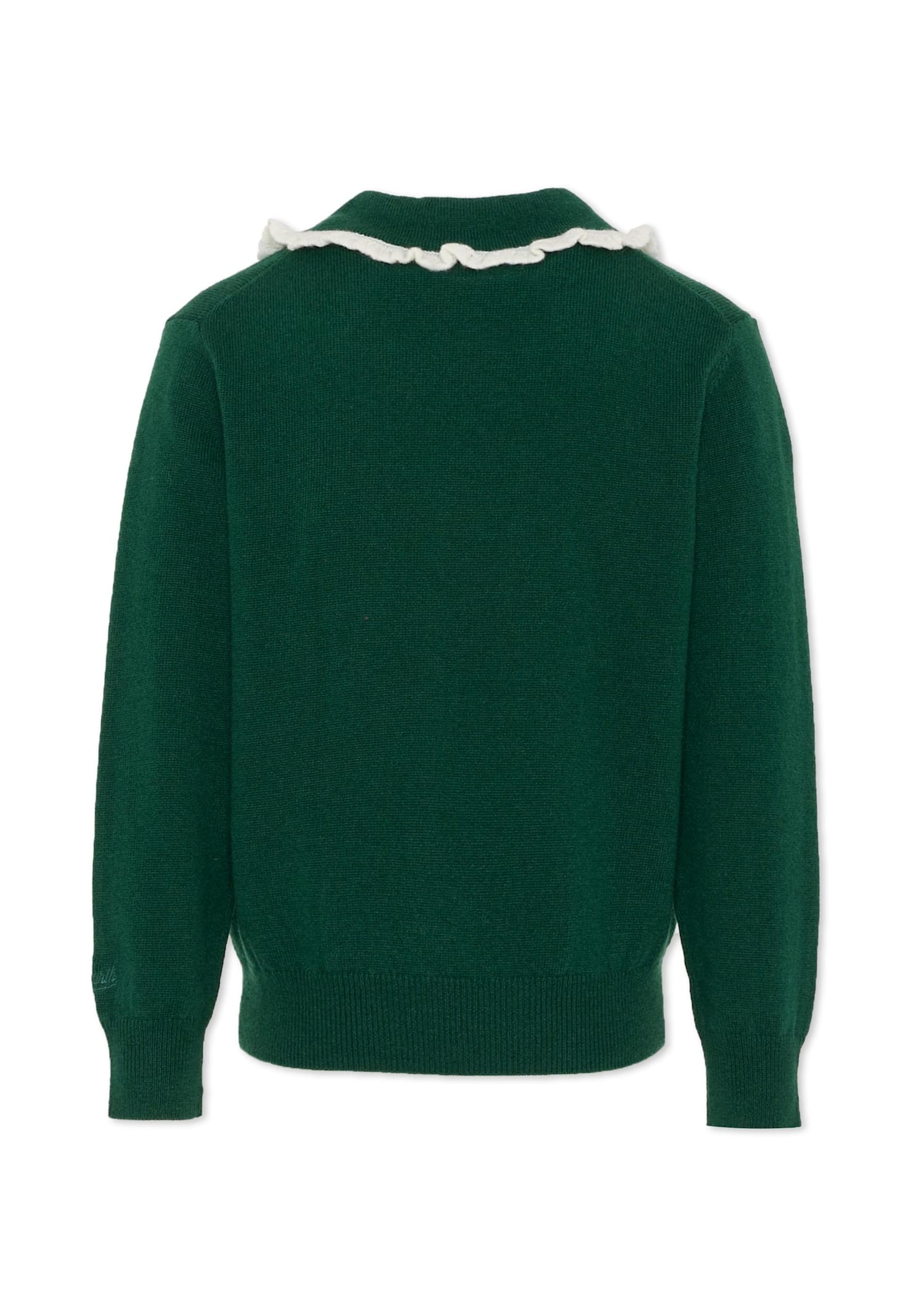 Mc2 Saint Barth X Peanuts Snoopy-patch Sweater In Green