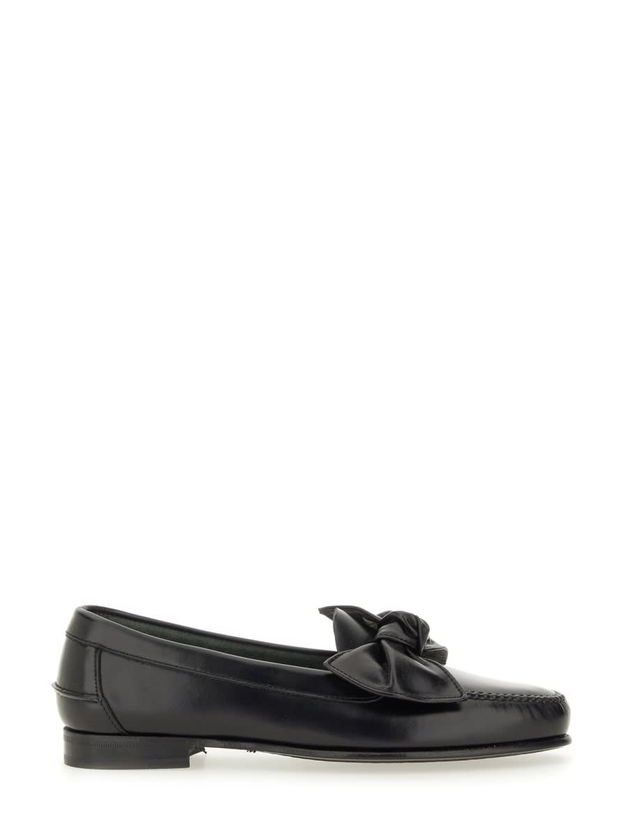 Hereu Slip-on Loafer "corbati" In Black