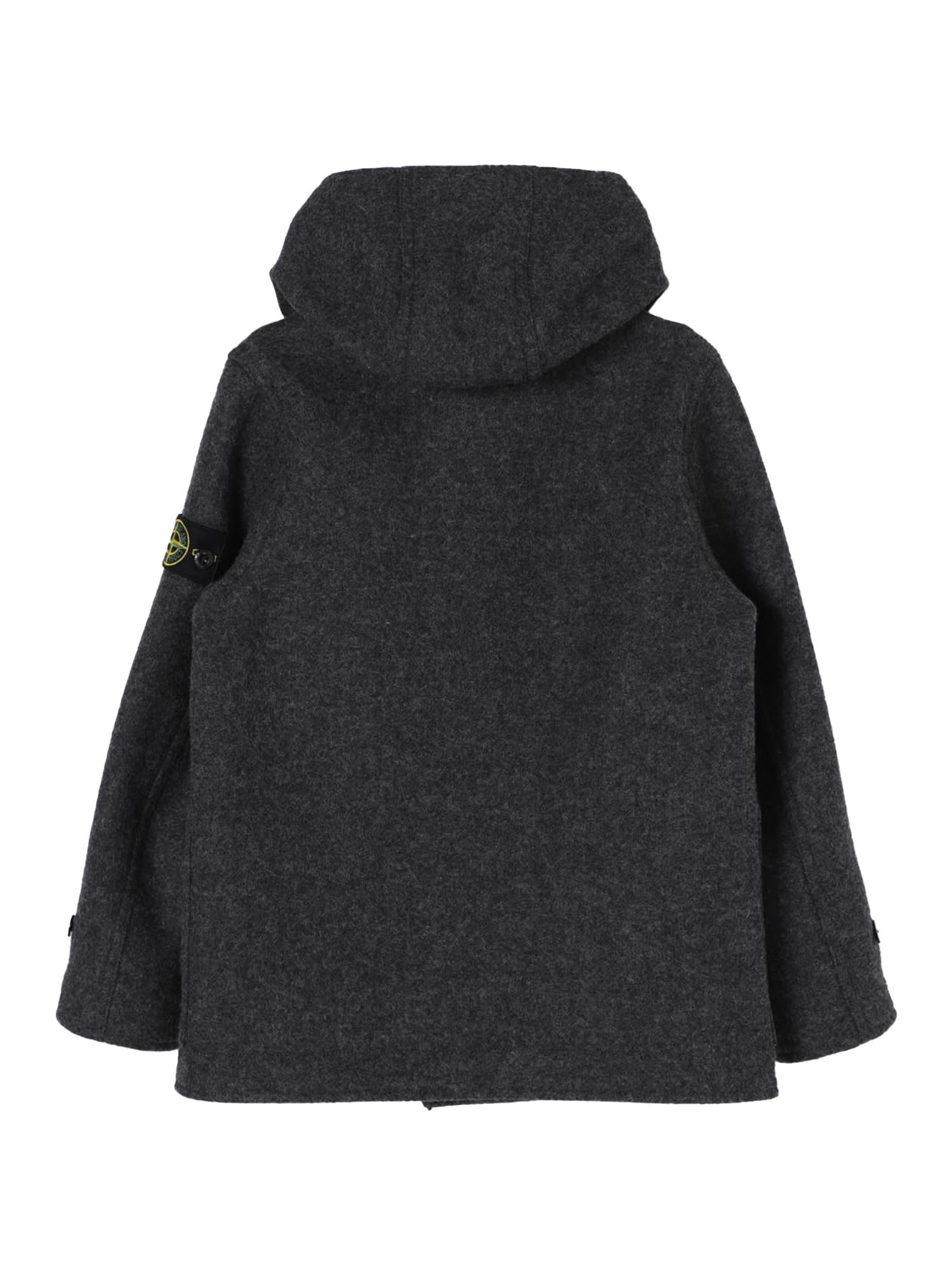 Stone Island Jacket In Grey