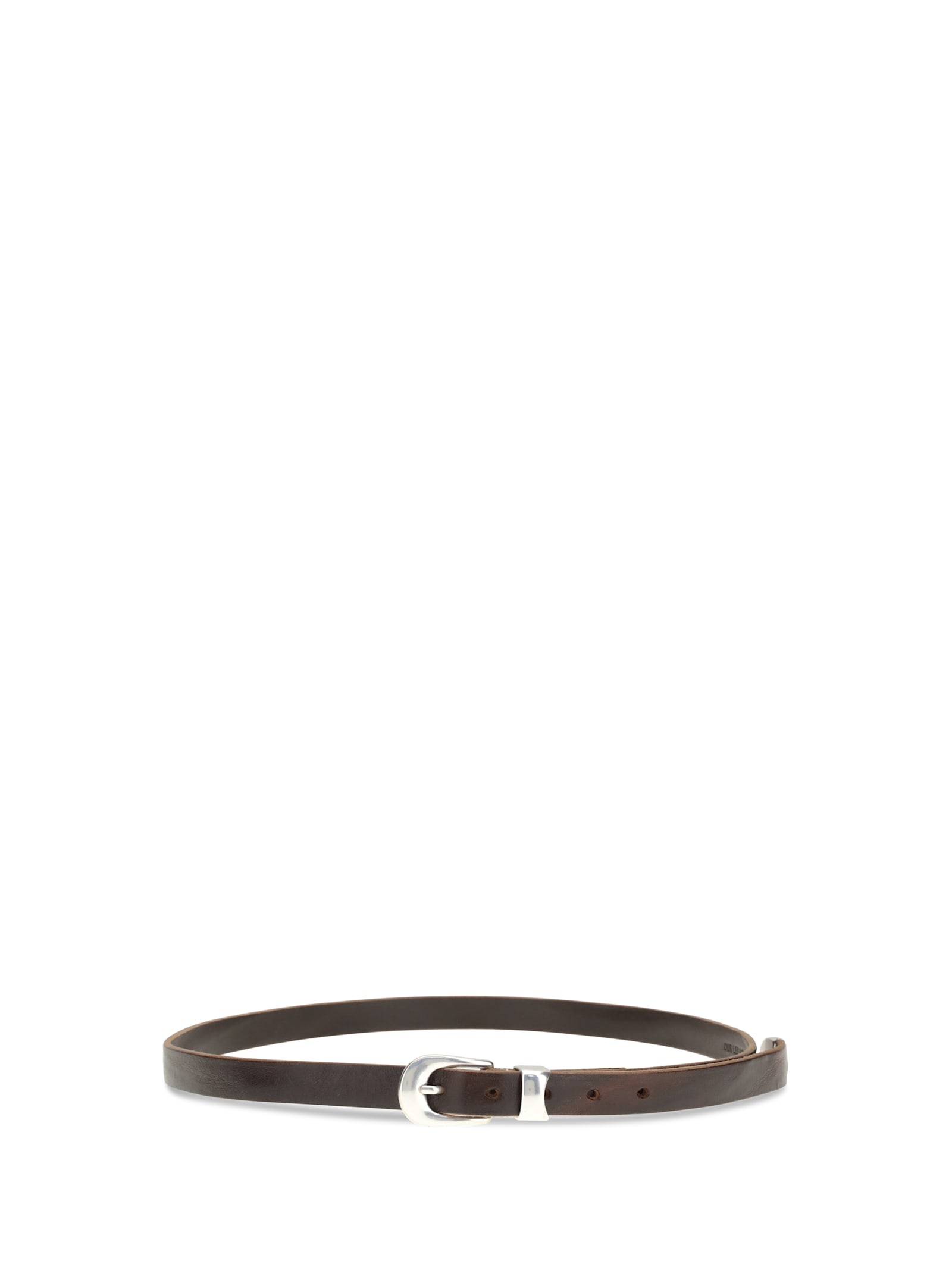Our Legacy Leather Belt In Brown