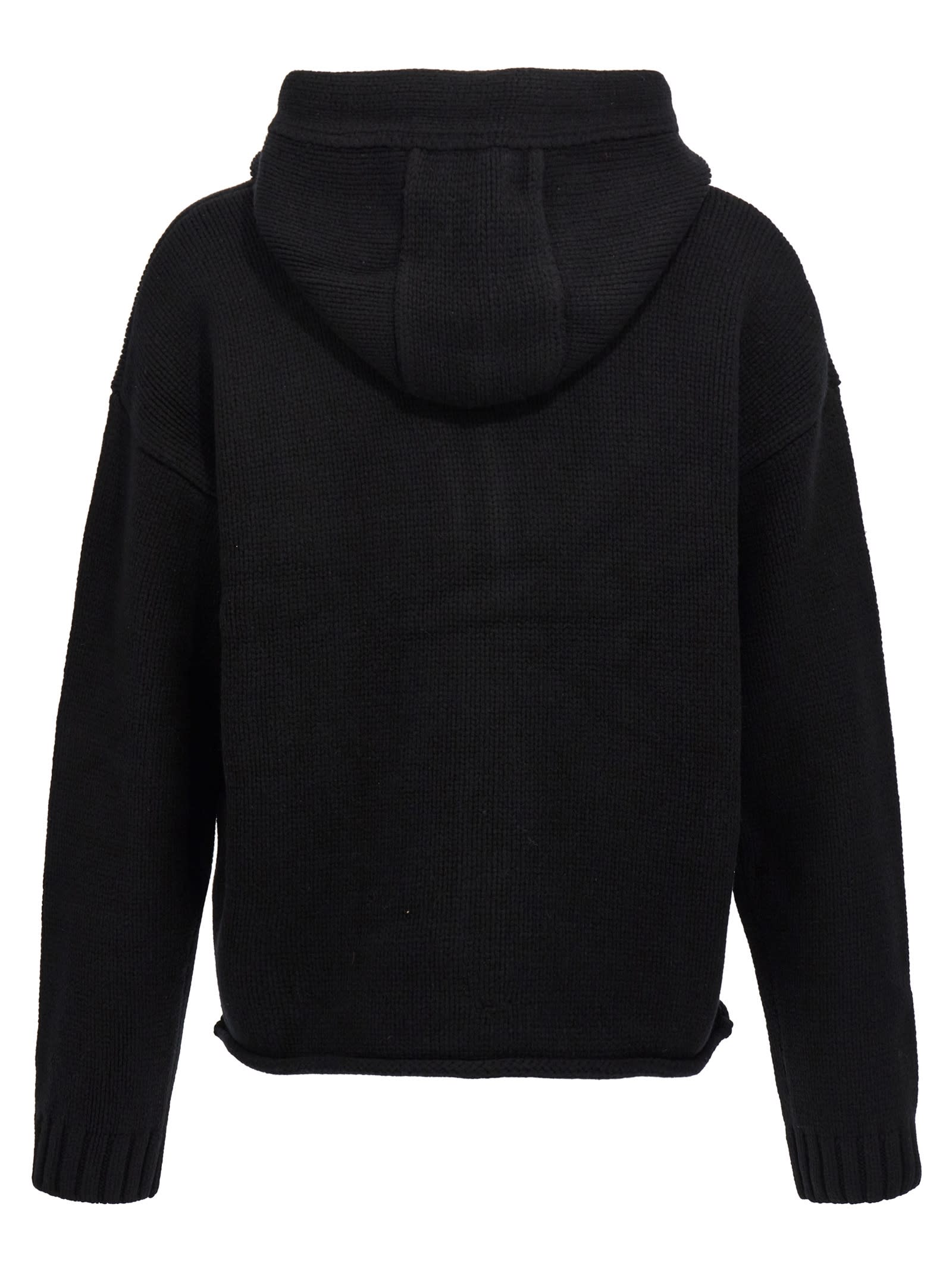 Shop Jw Anderson Anchor Jwa Hoodie In Black