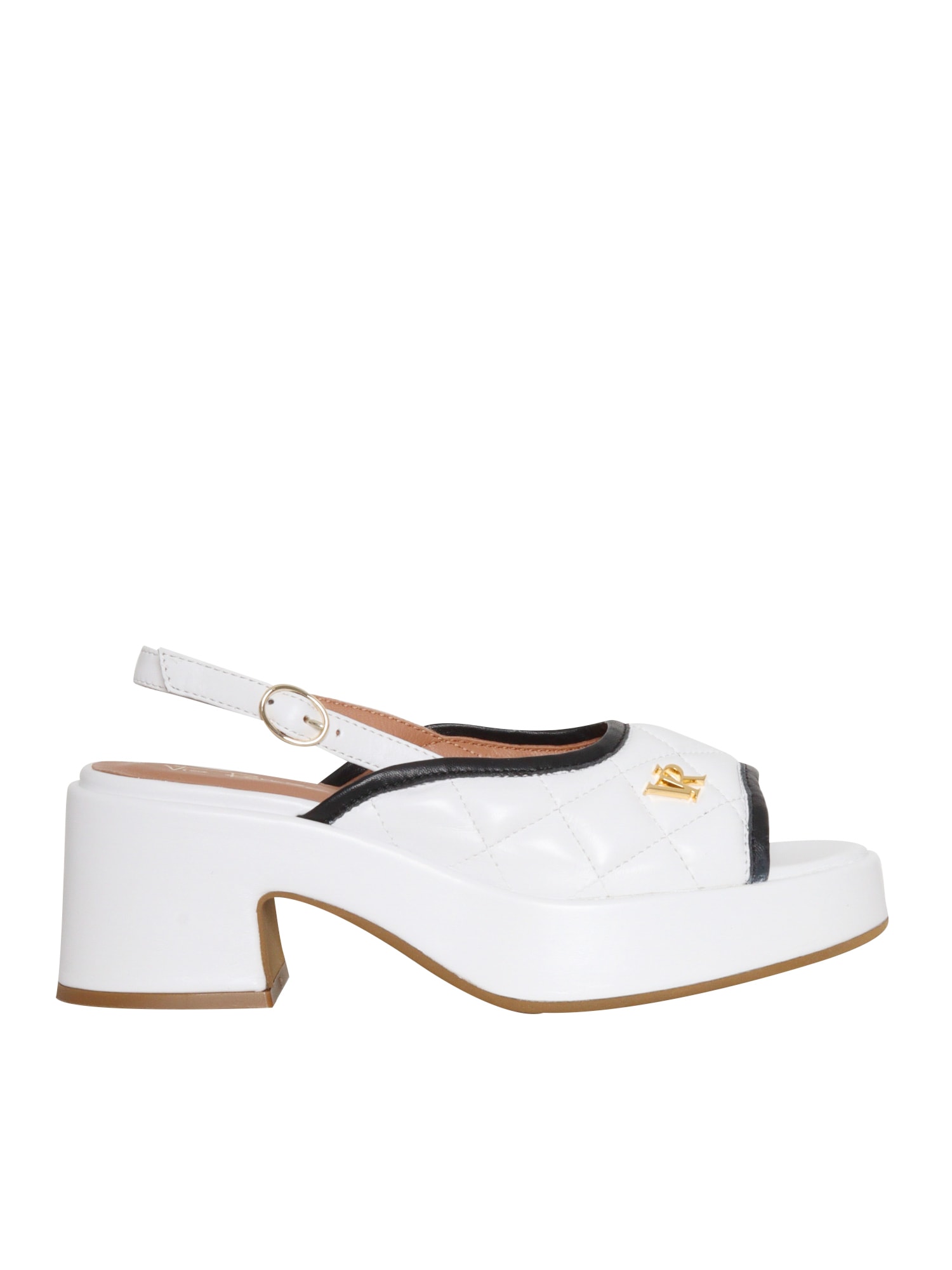 White Leather Sandals