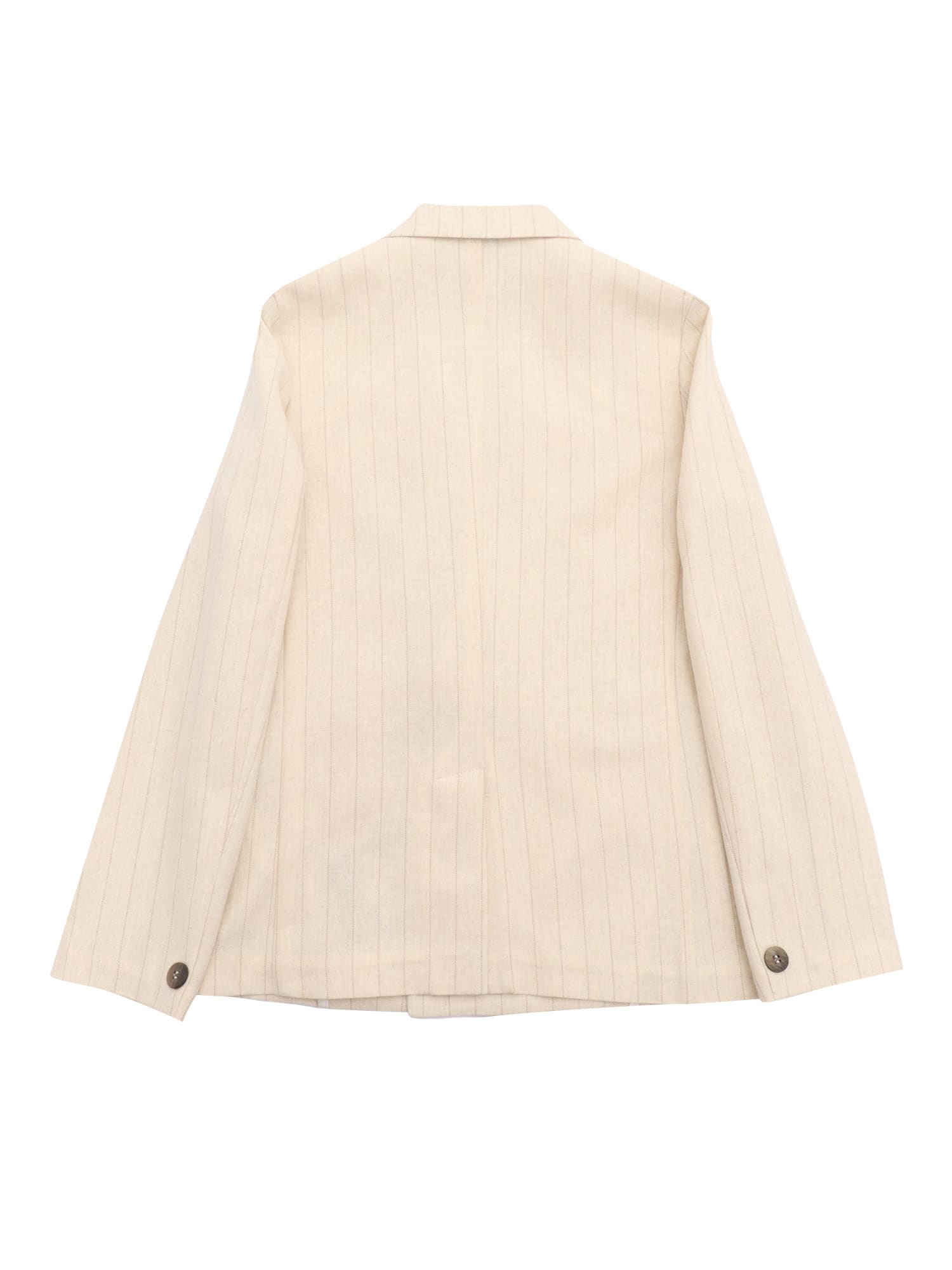 Paolo Pecora Blazer  Kids Color Yellow Cream In Neutral