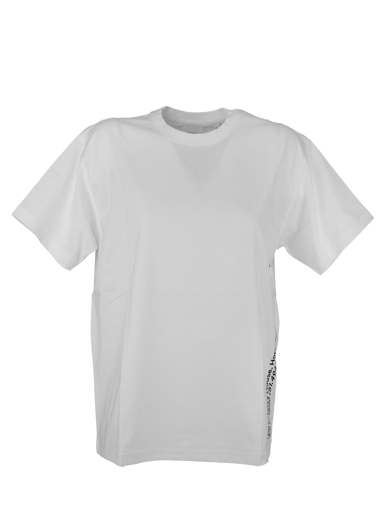 Burberry Carrick - Coordinates Print Cotton Oversized T-shirt