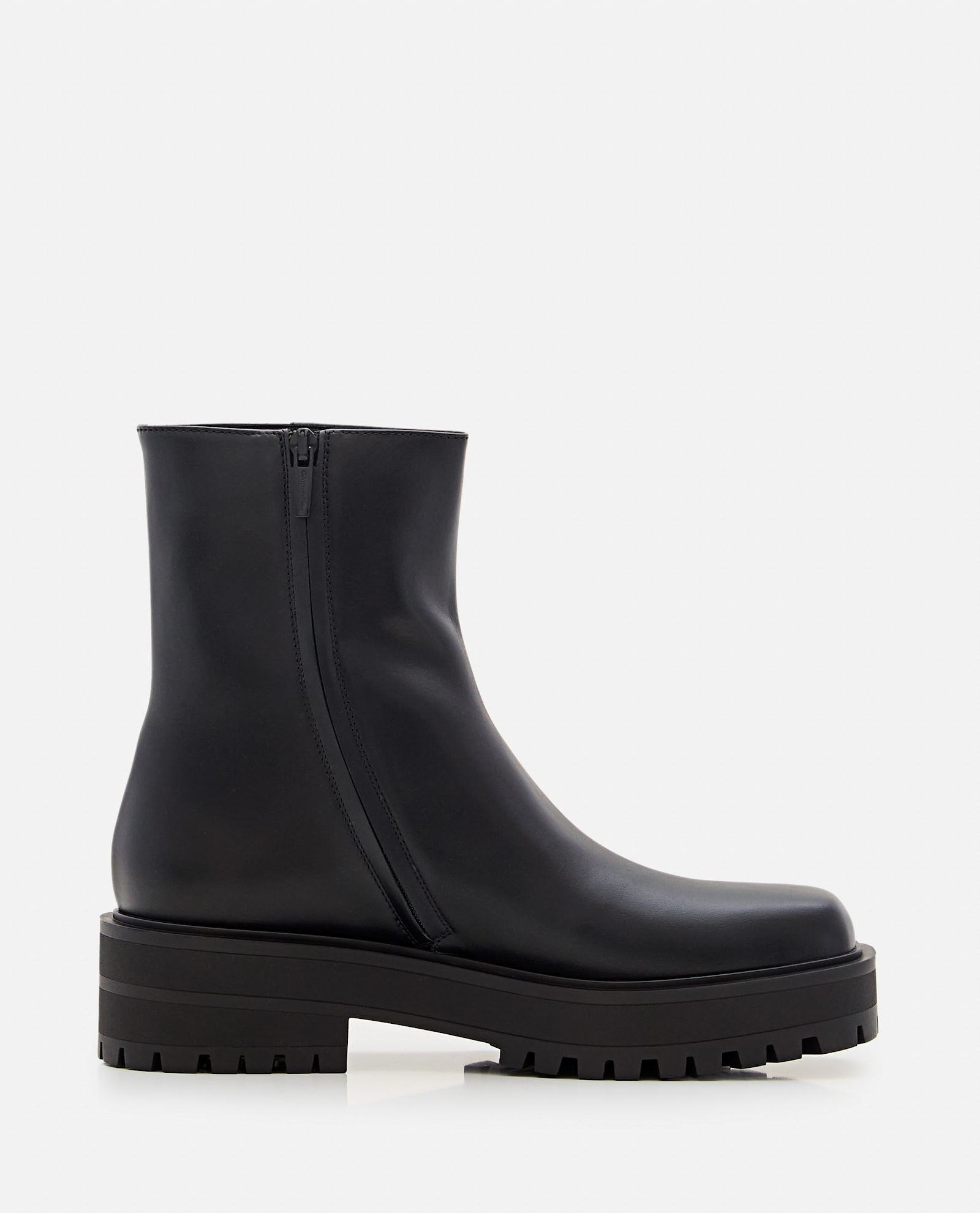 Shop Gianvito Rossi Leather Combat Boots In Black