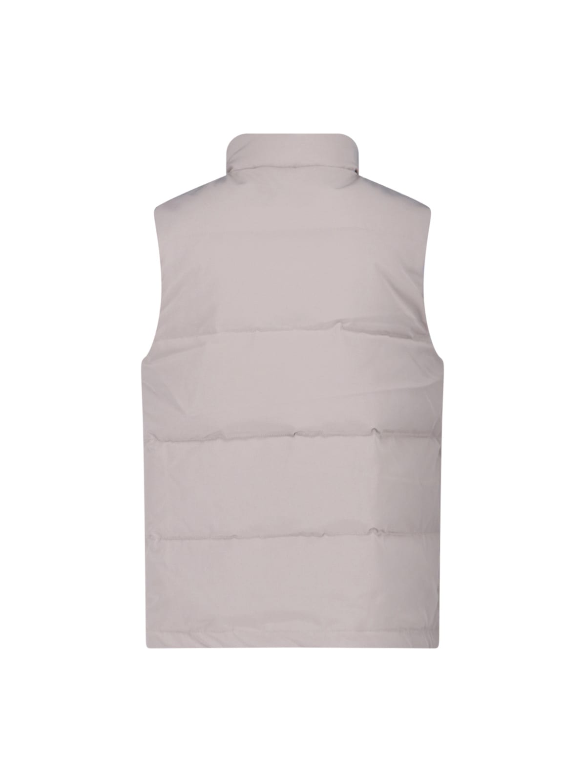 Canada Goose Mens Freestyle Padded Slim-fit Shell-down Gilet Limestone In Pink