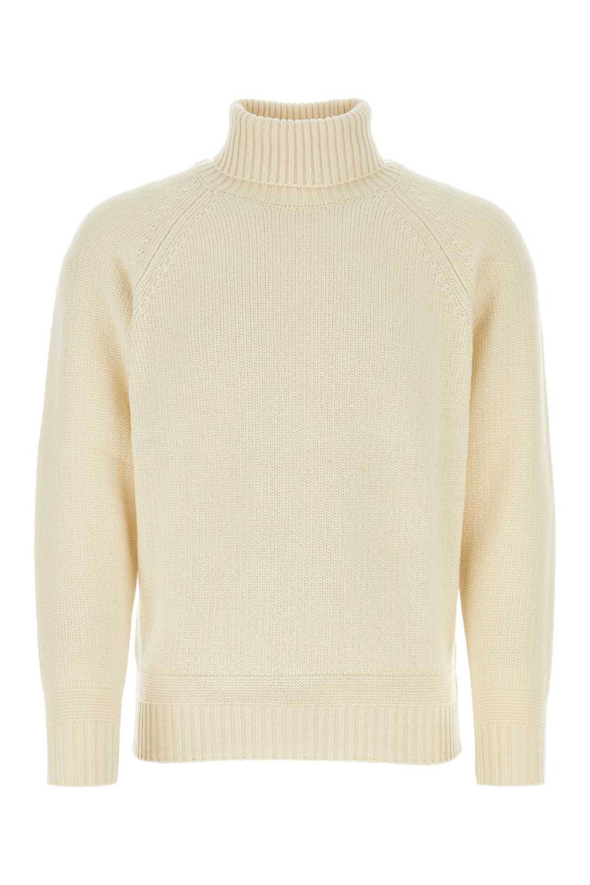 Ivory Wool Sweater