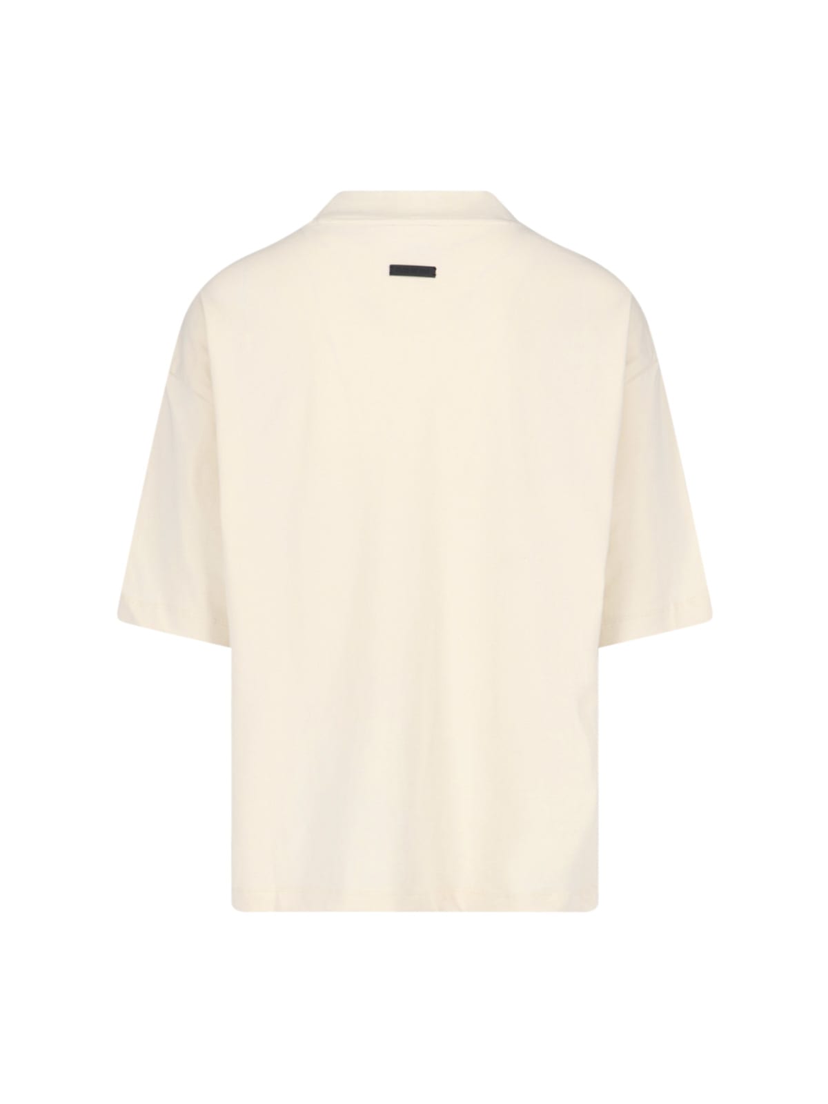 Shop Fear Of God Oversize T-shirt In Crema