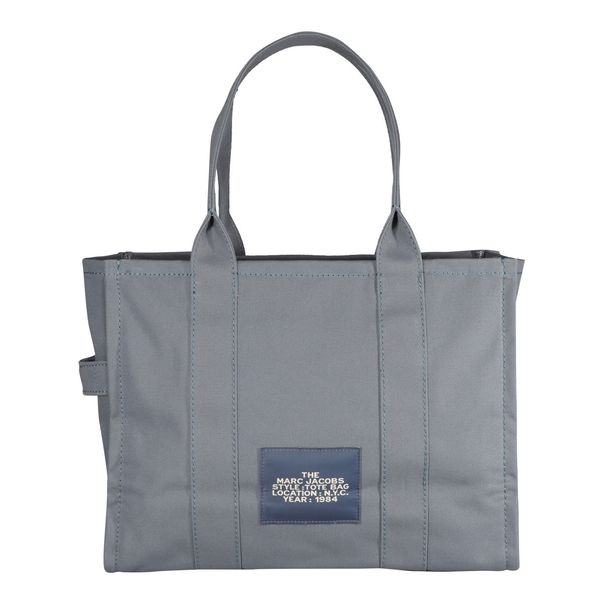 Shop Marc Jacobs The Large Tote Bag In Blue Shadow