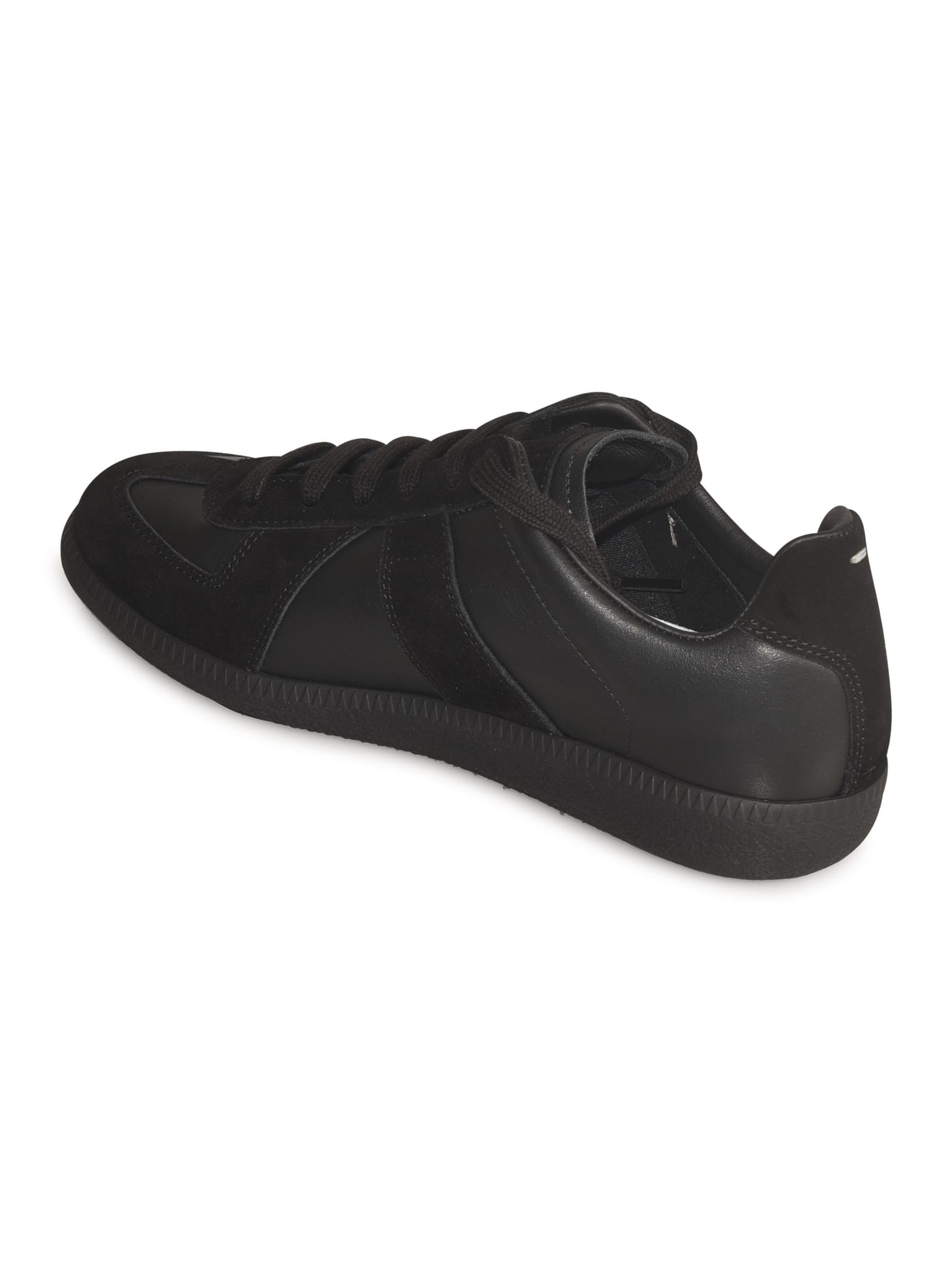 Shop Maison Margiela Replica Sneakers In Black