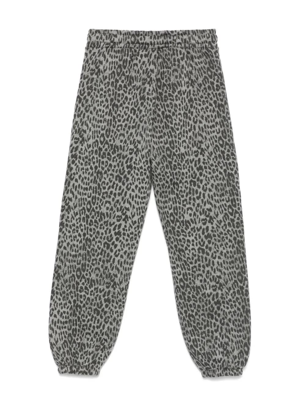 Shop Miss Grant Pantaloni Leopardati In Gray