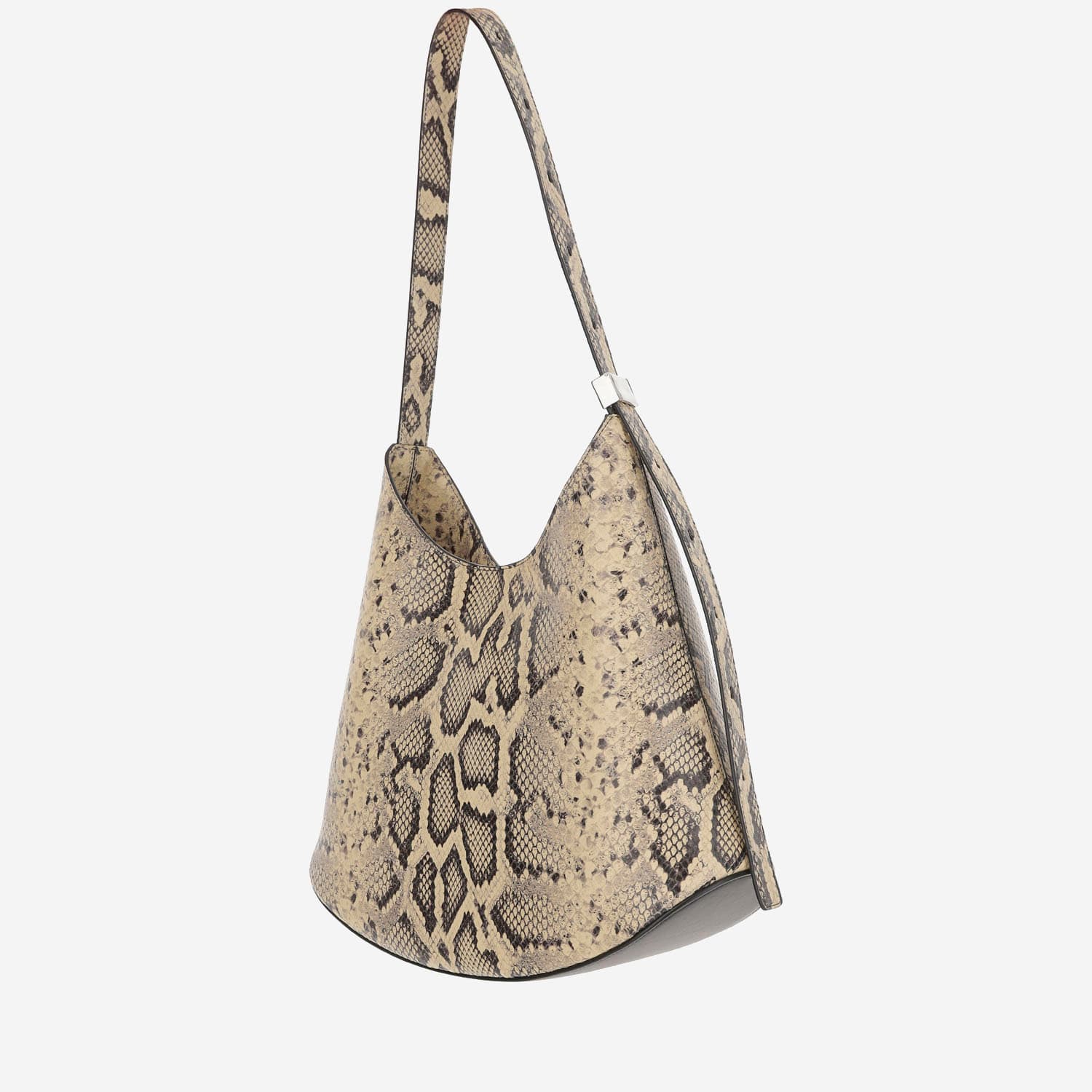 Jacob Lee Eldorado Small Leather Shoulder Bag In Neutral