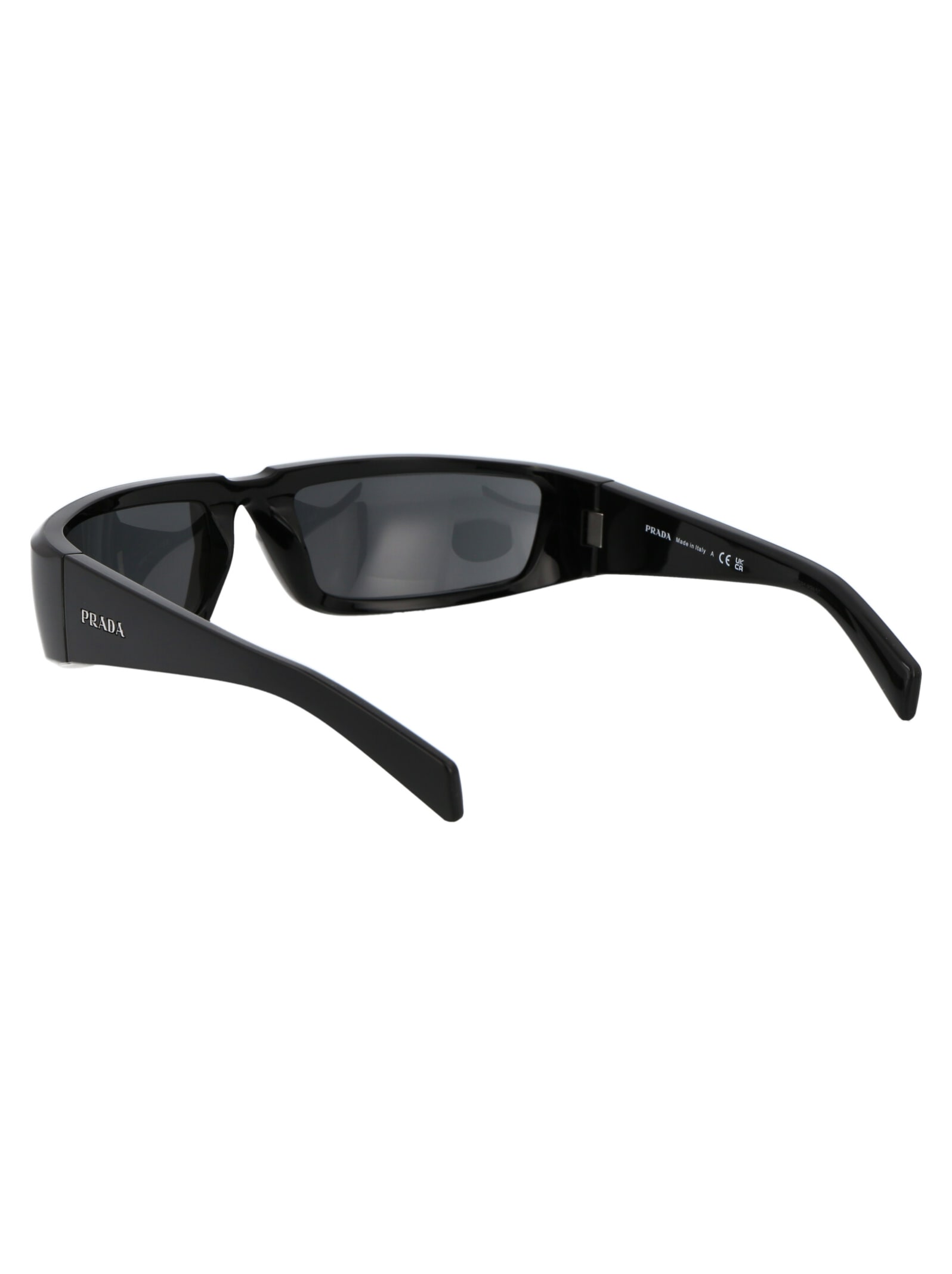 Shop Prada 0pr 25ys Sunglasses In 1ab5s0 Black