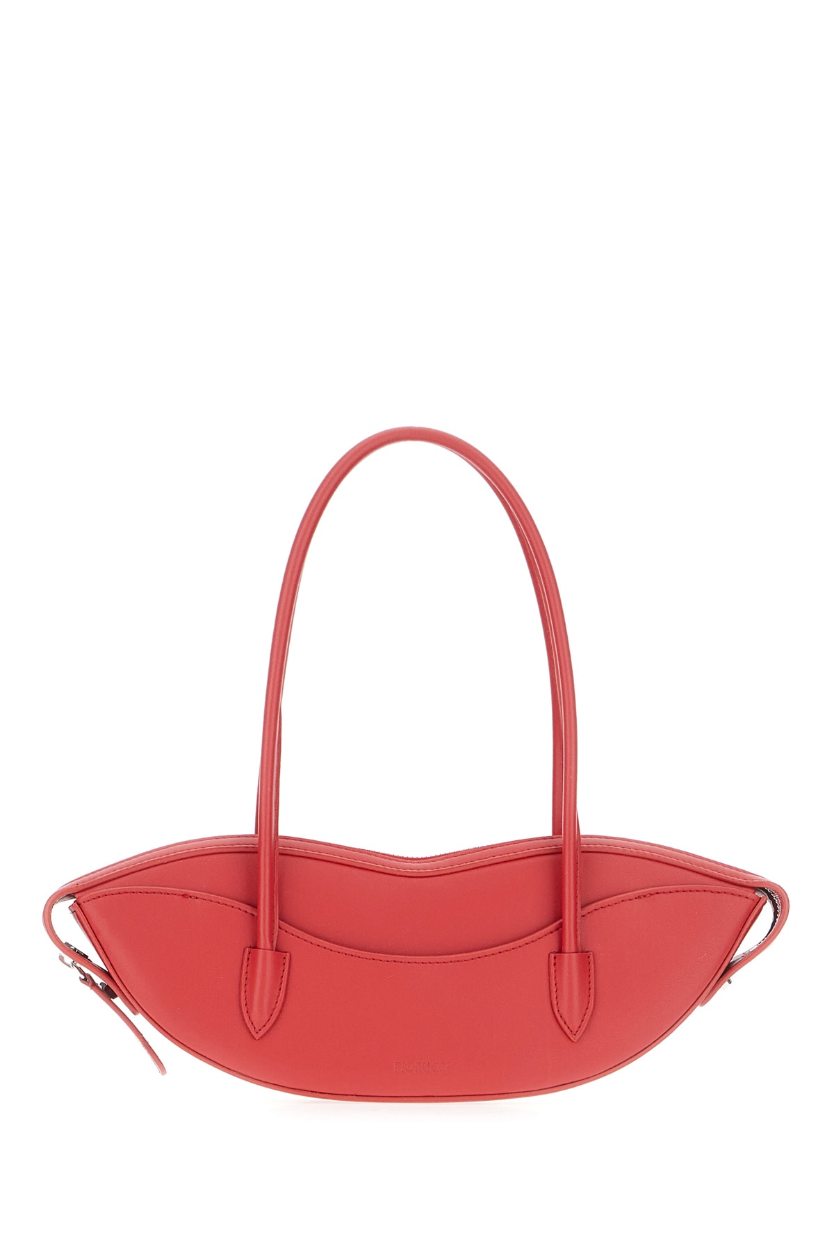 Fiorucci Red Synthetic Leather Lips Handbag