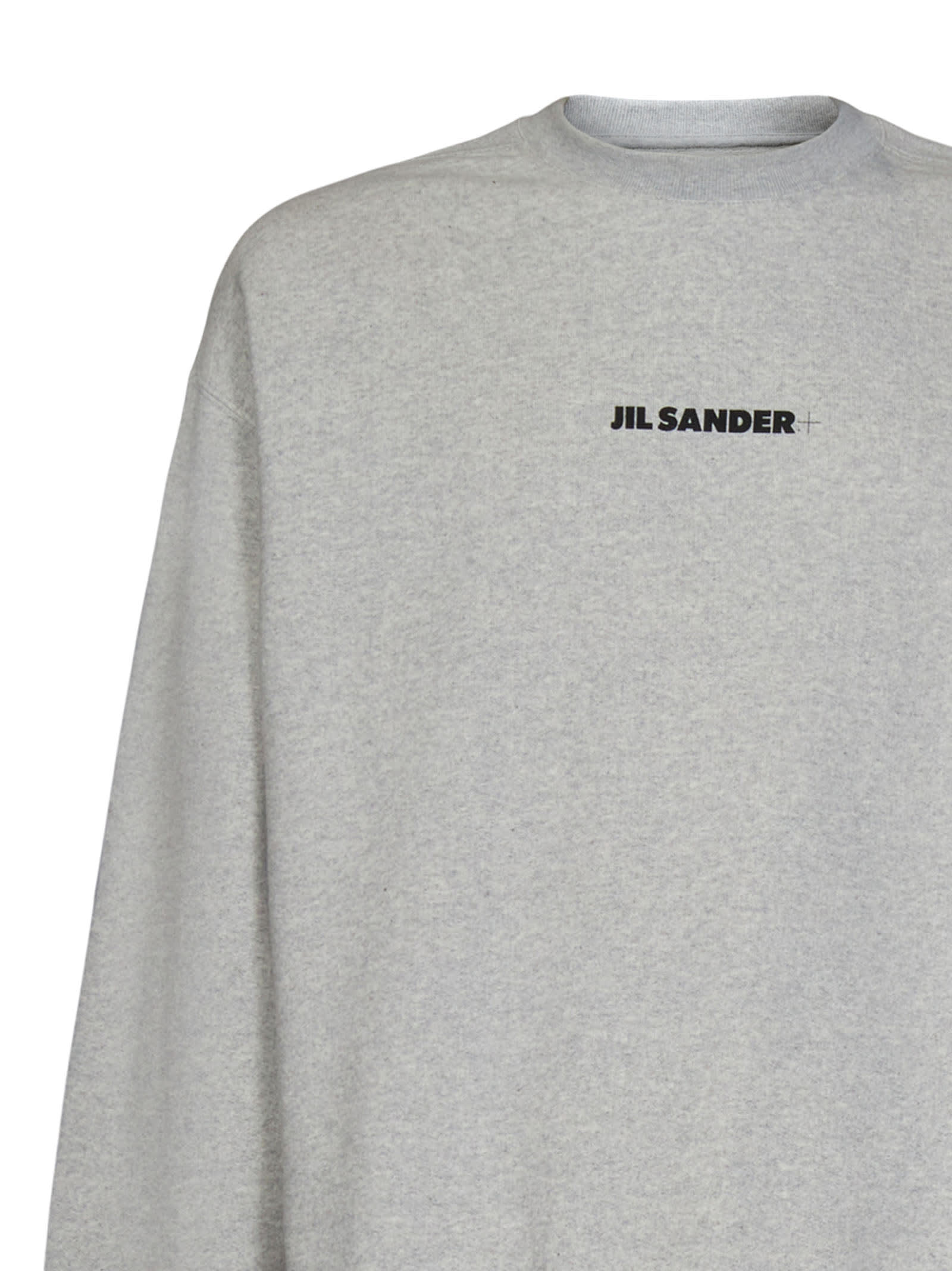 Shop Jil Sander Sweatshirt In Grey