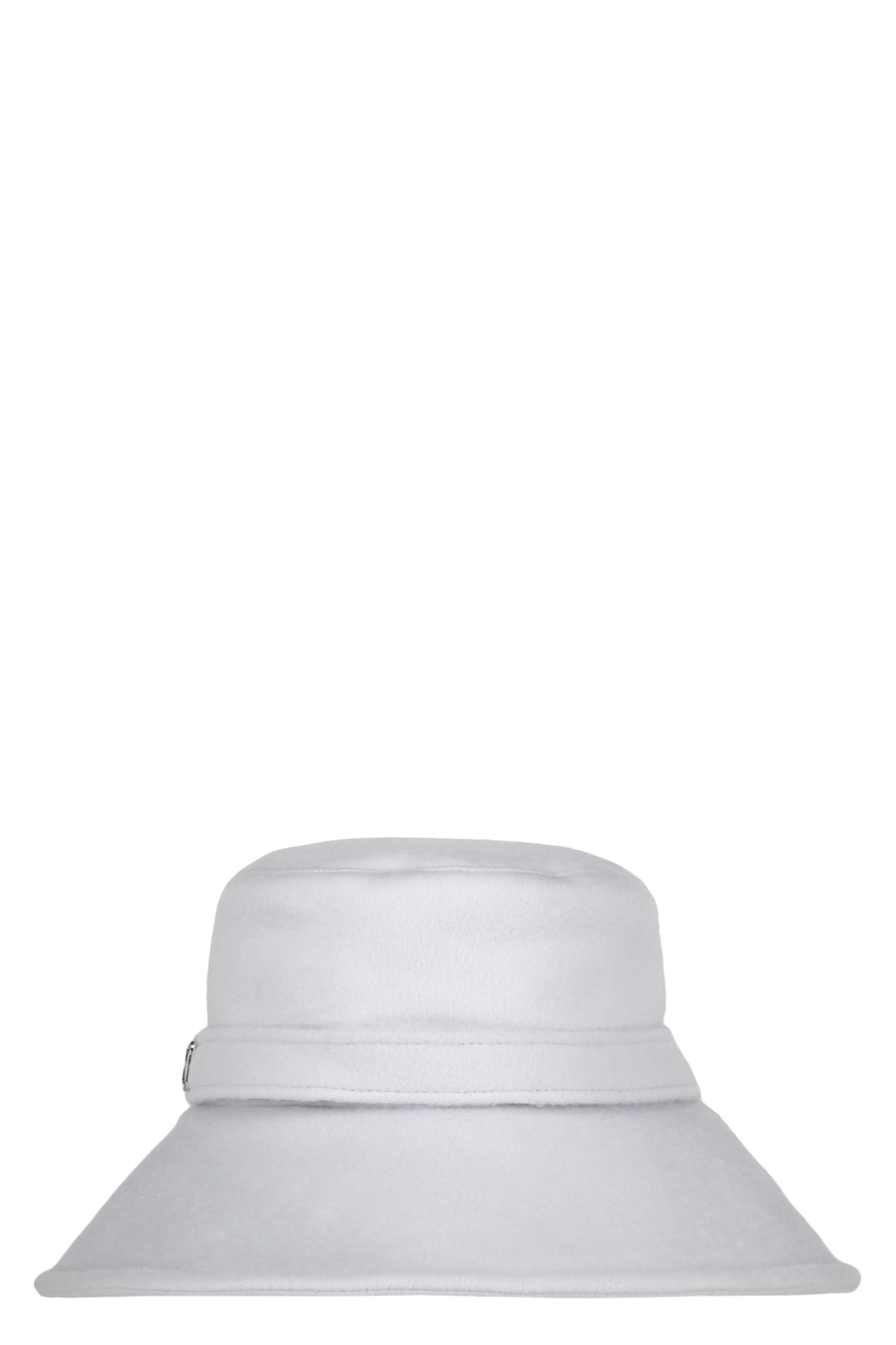 Alberta Ferretti Wool Hat In Gray