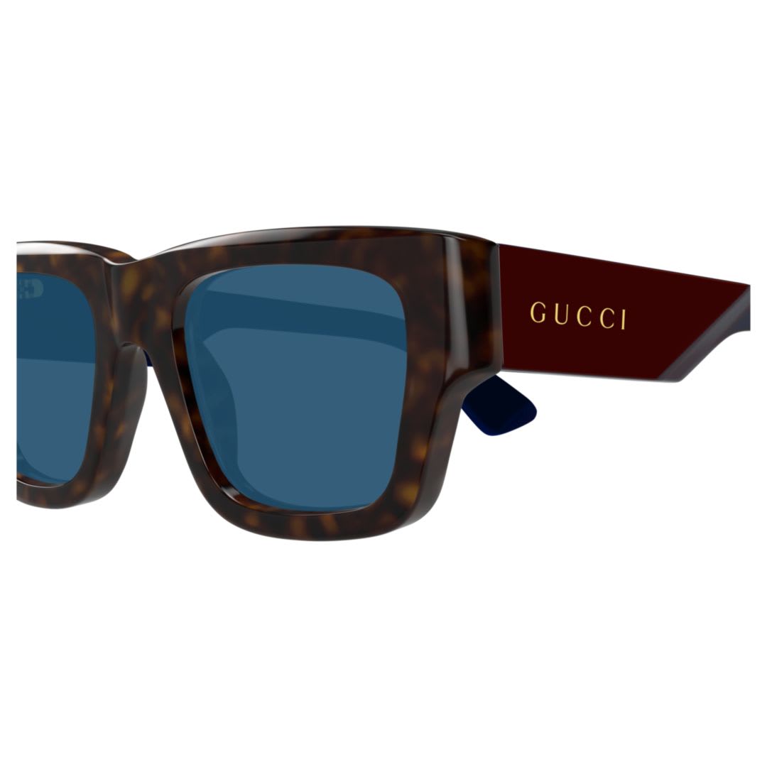 Gucci Gg1668s-002 Havana-red-blue