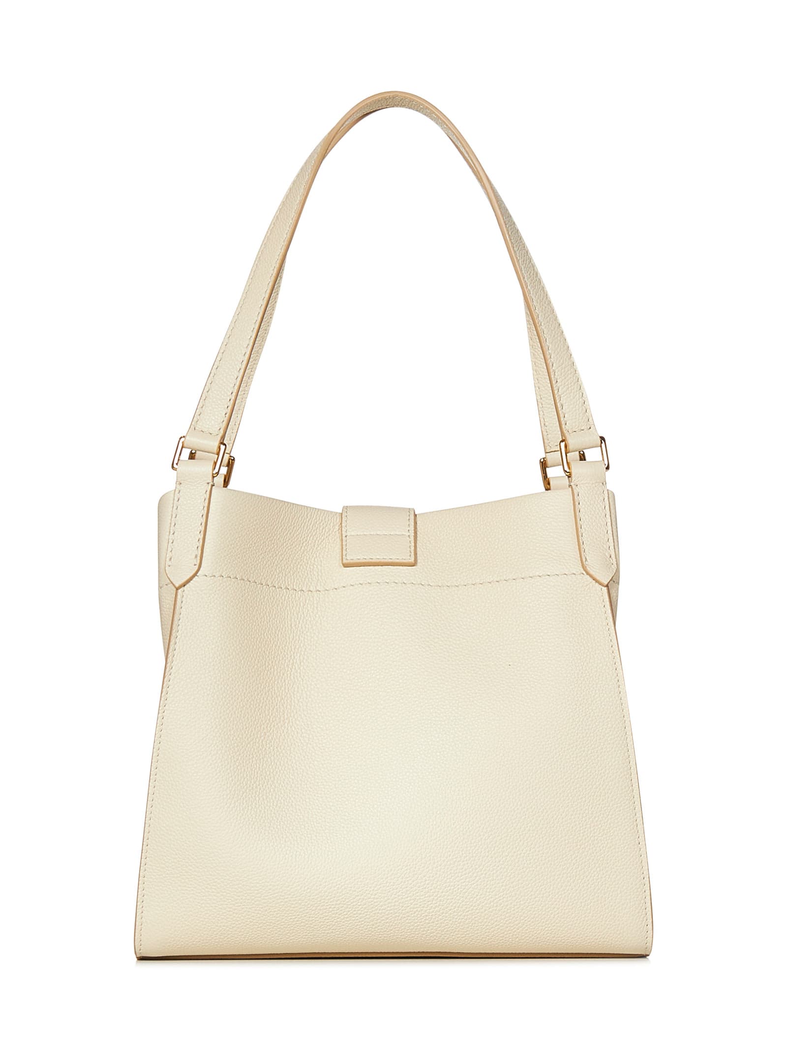 Shop Tom Ford Tara Medium Tote In Beige