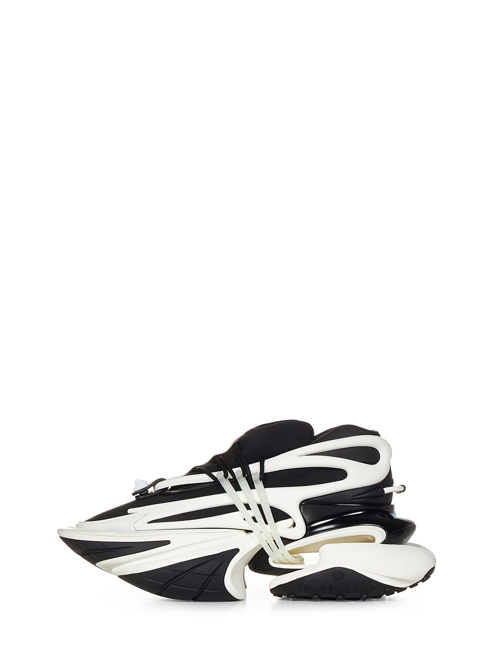 Shop Balmain Paris Unicorn Sneakers In White