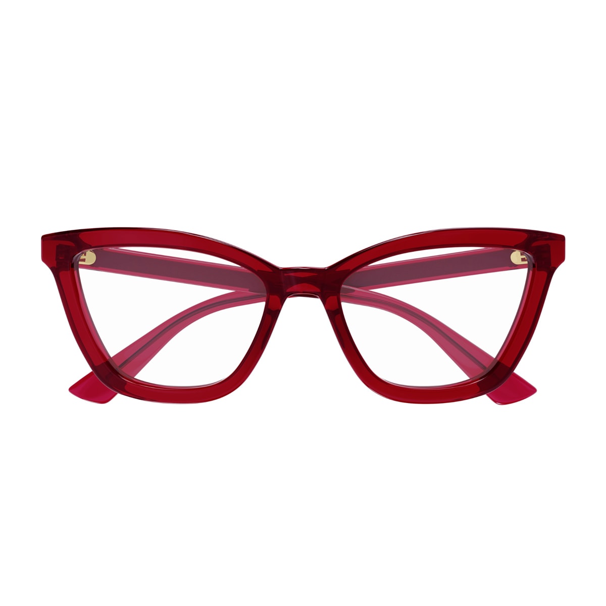 Gucci Gg1686o Linea Gg Logo 009 Red Trasparente Glasses