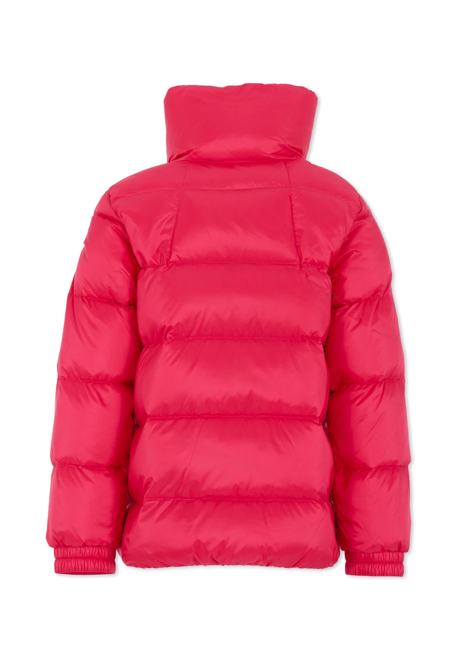 Colmar Quilted High-neck Jacket In Pink