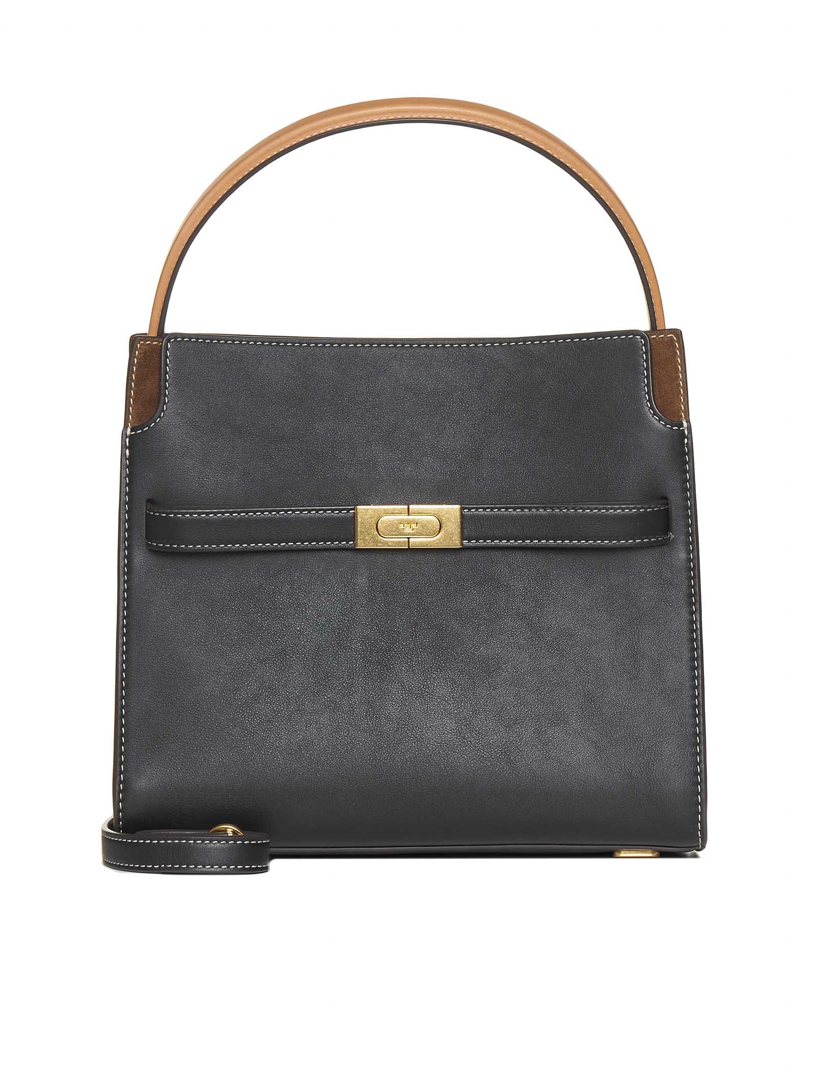 Shop Tory Burch Tote In Nero