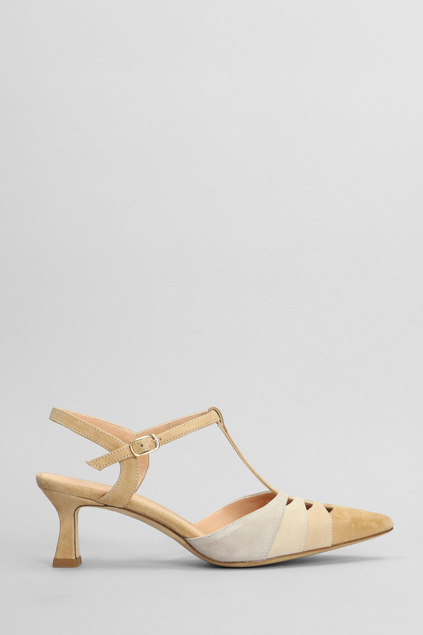 Pumps In Beige Suede